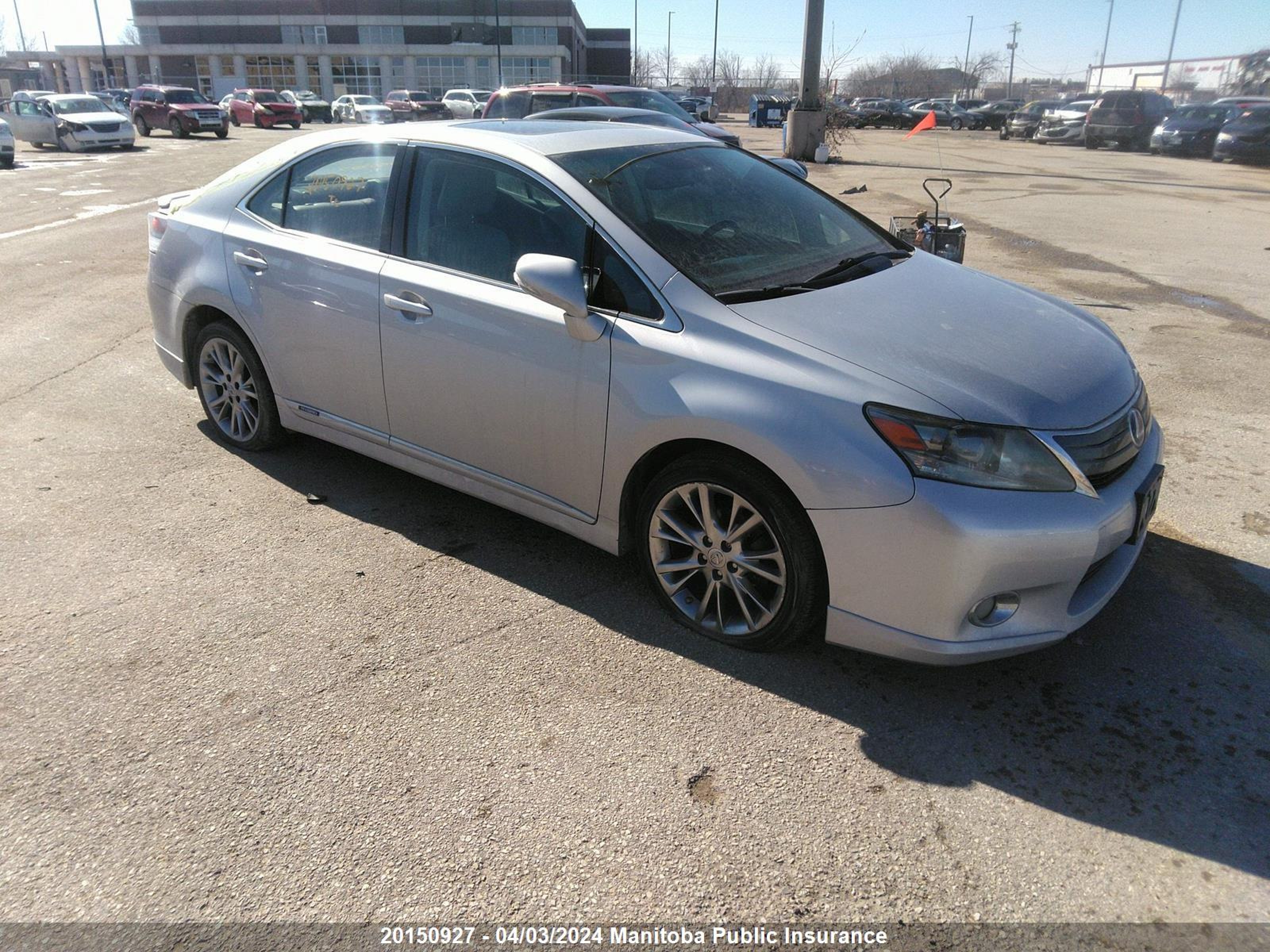 LEXUS HS 2010 jthbb1ba3a2025168