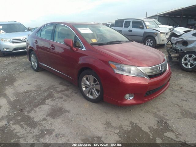 LEXUS HS 250H 2010 jthbb1ba3a2037255