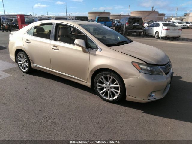 LEXUS HS 250H 2010 jthbb1ba4a2007018