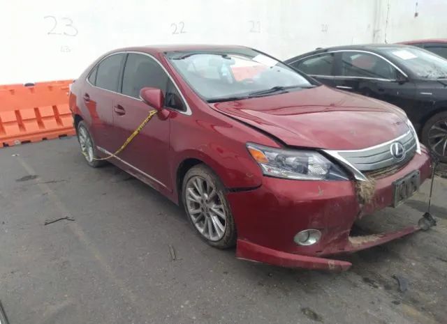 LEXUS HS 250H 2010 jthbb1ba4a2012039