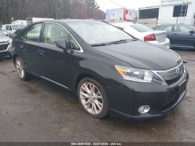 LEXUS HS 250H 2010 jthbb1ba4a2036017