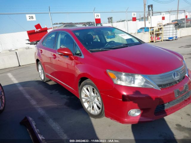 LEXUS HS 250H 2010 jthbb1ba6a2003259