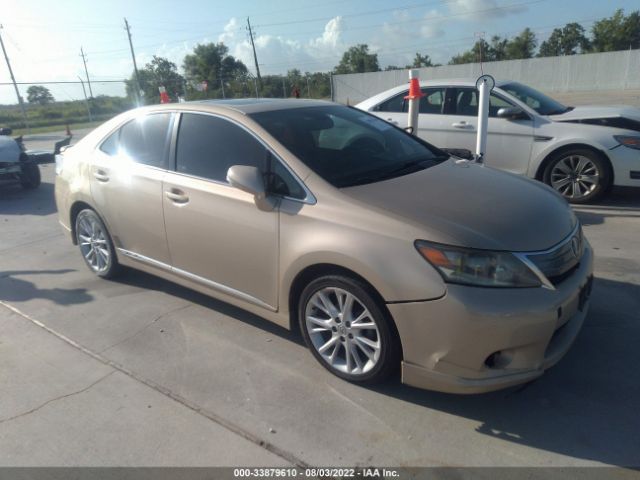 LEXUS HS 250H 2010 jthbb1ba6a2023284