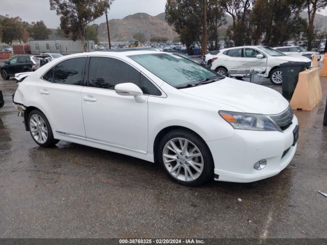 LEXUS HS 250H 2011 jthbb1ba6b2046789