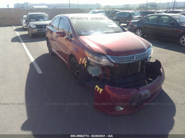 LEXUS HS 250H 2010 jthbb1ba7a2011967