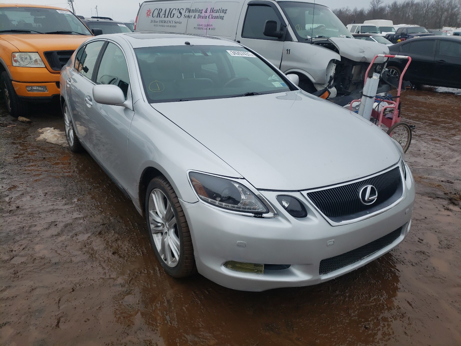 LEXUS GS 450H 2007 jthbc96s575001461