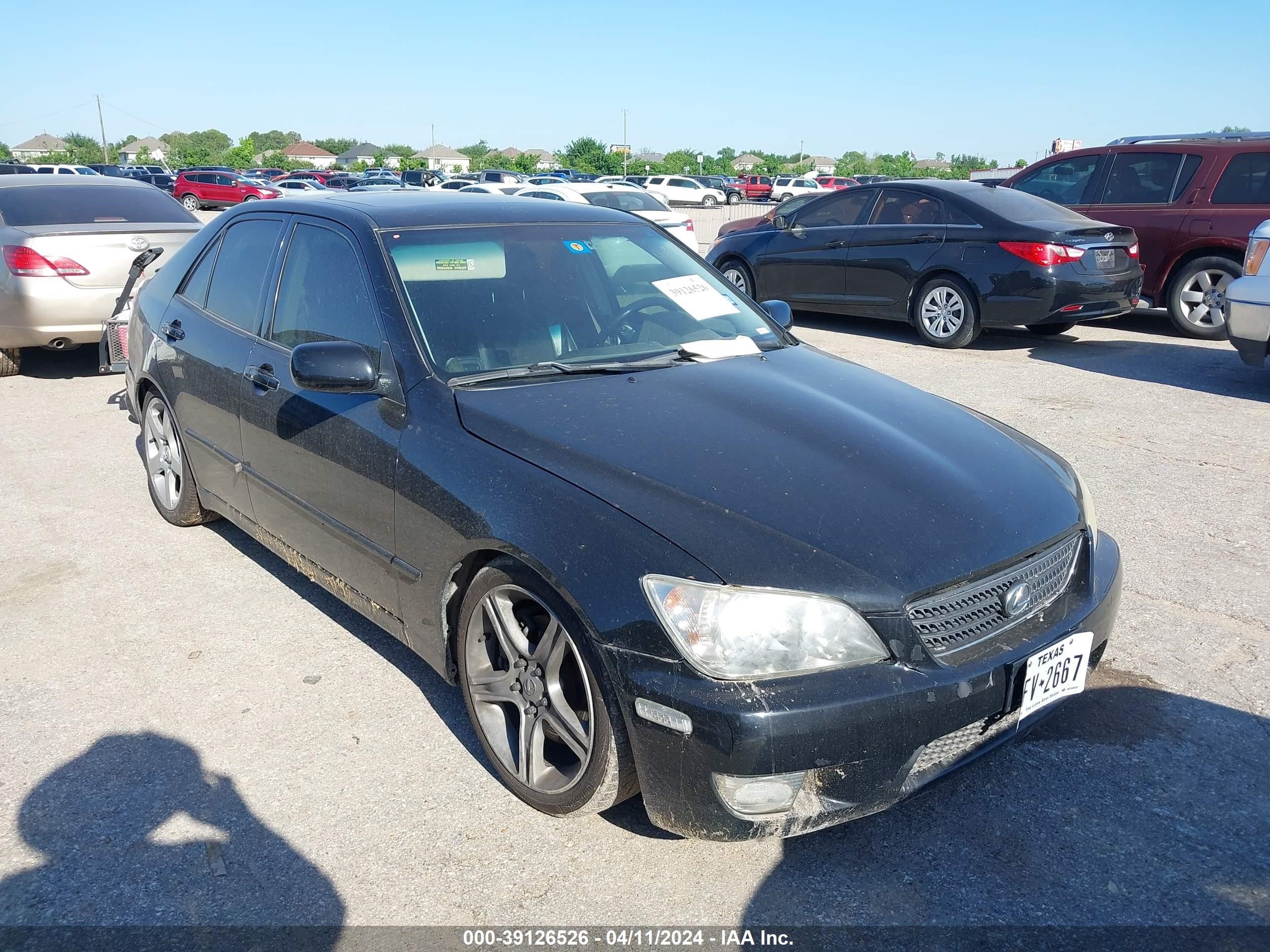 LEXUS IS 2003 jthbd192330067332