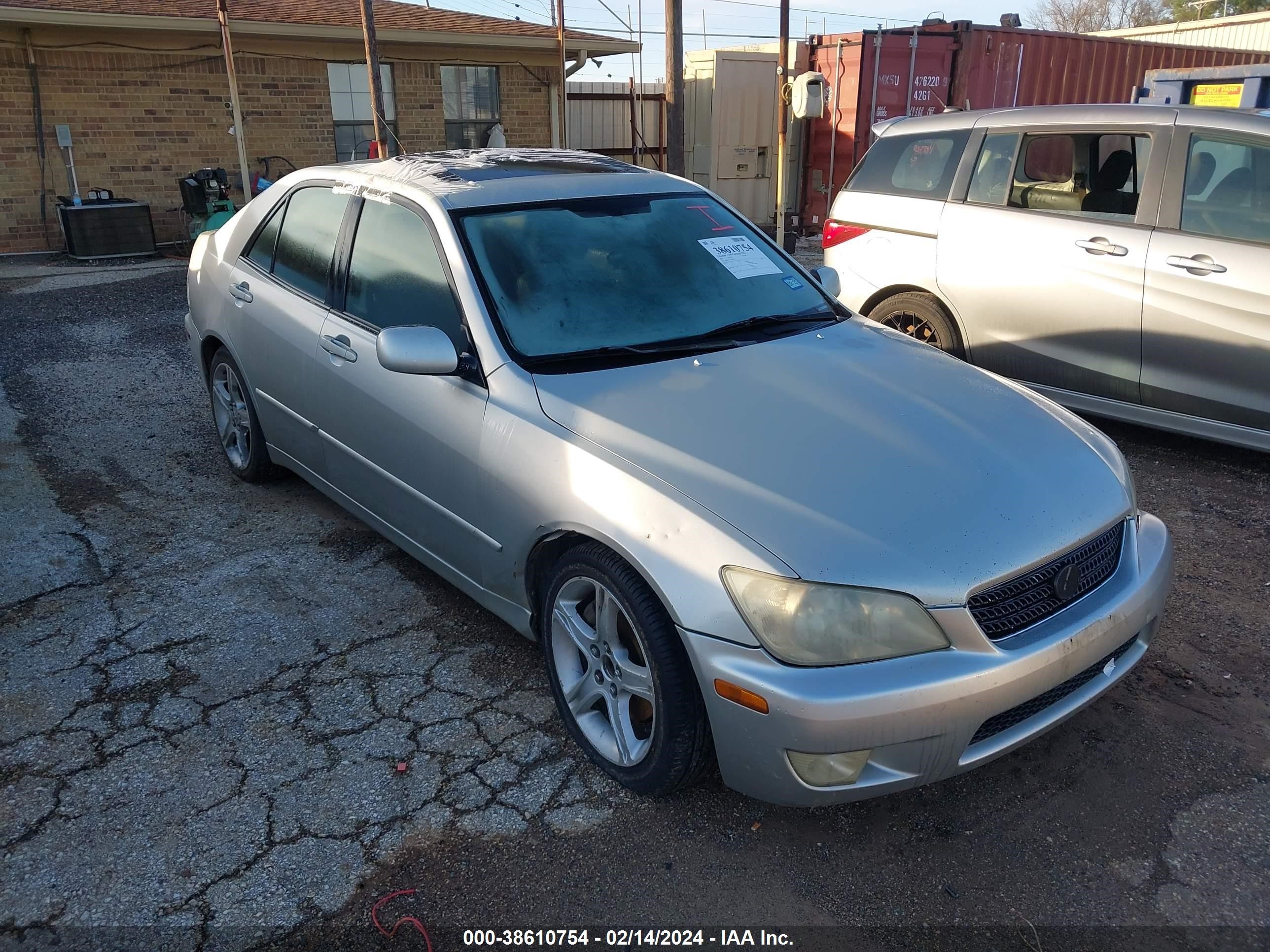 LEXUS IS 2002 jthbd192620059594