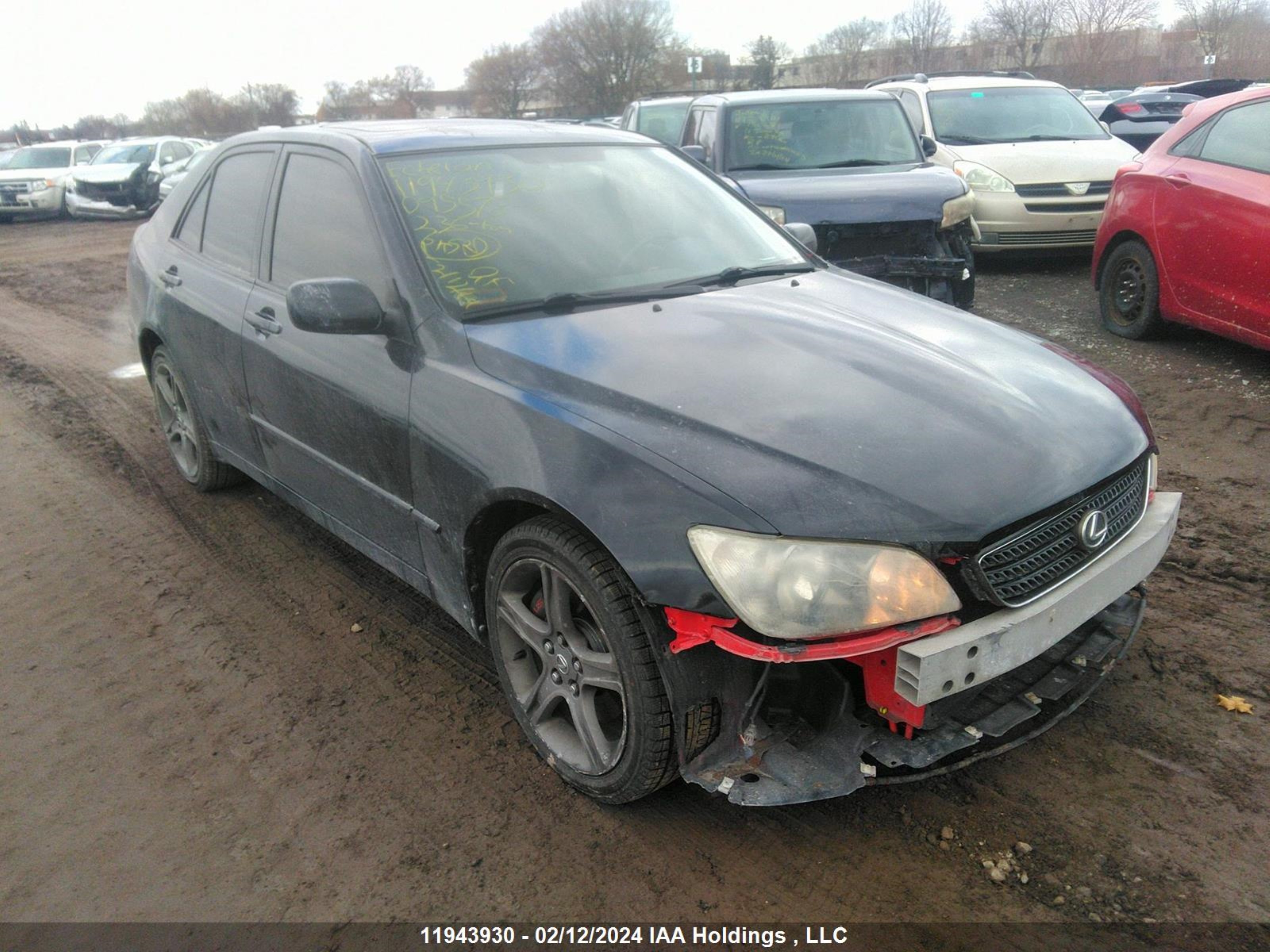 LEXUS IS 2005 jthbd192650095578