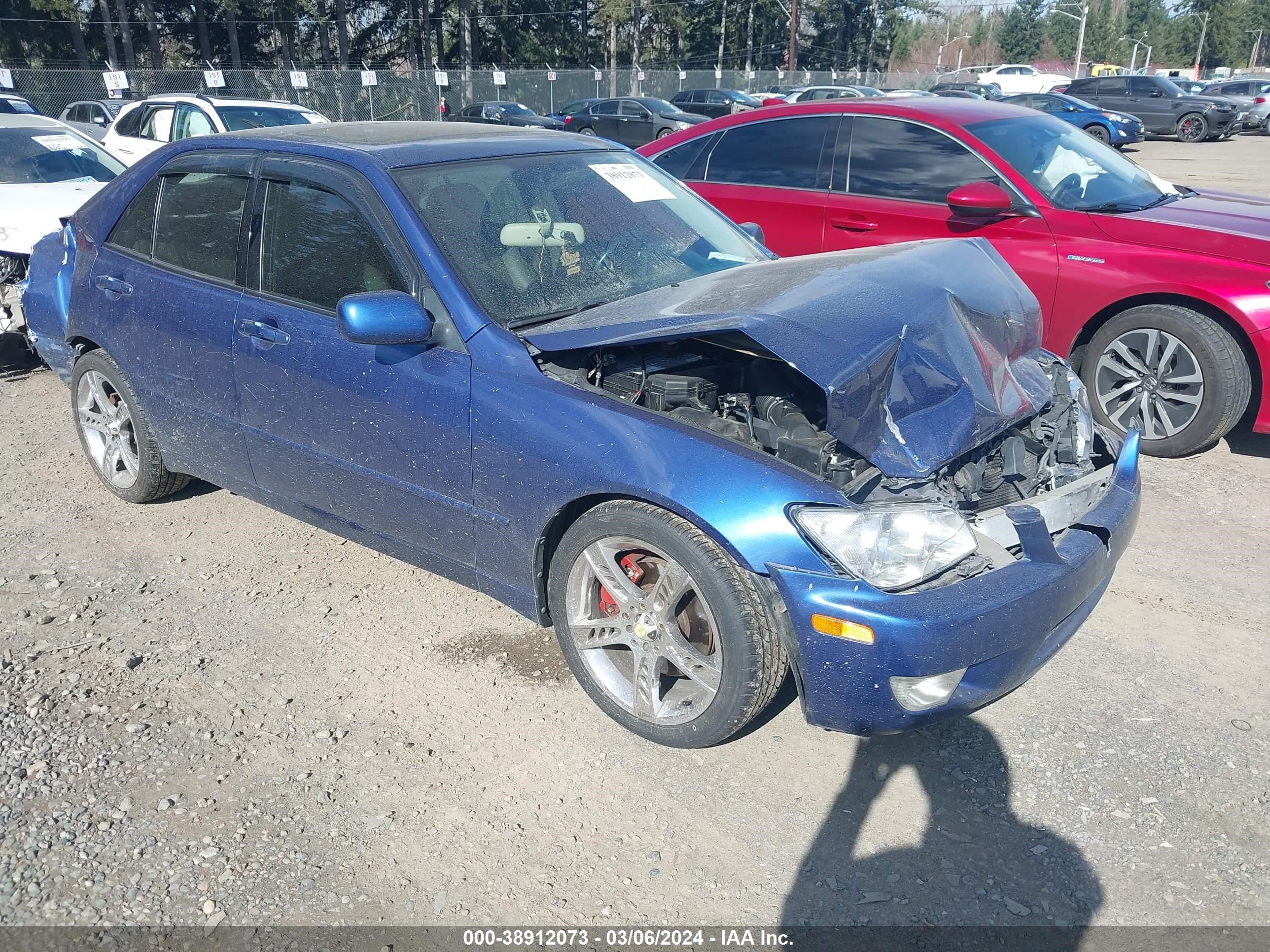 LEXUS IS 2003 jthbd192730079483