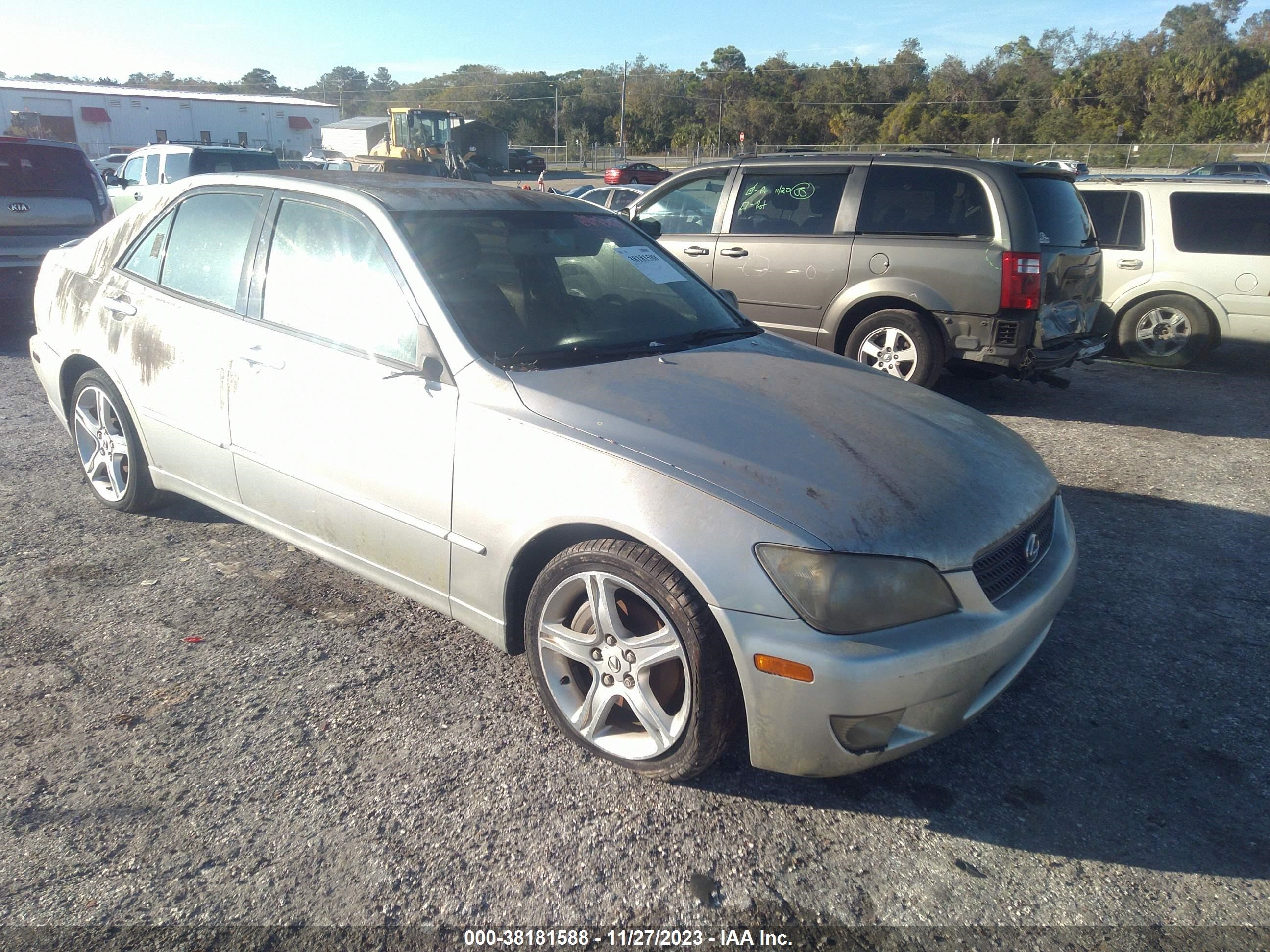 LEXUS IS 2005 jthbd192850099065