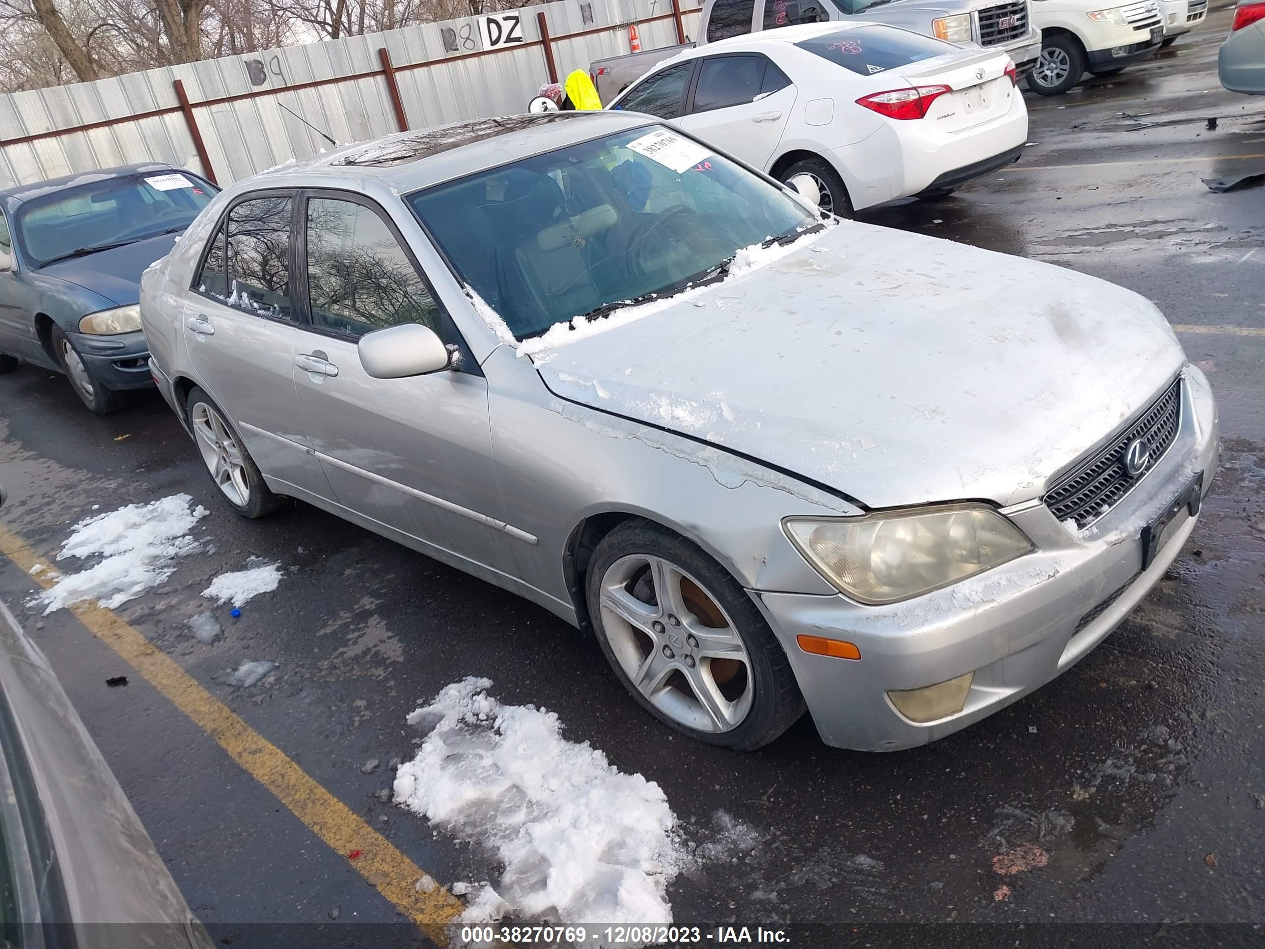 LEXUS IS 2003 jthbd192930070638