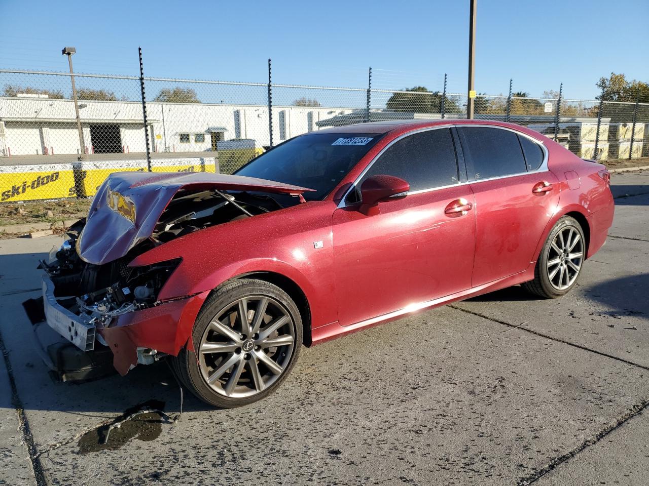 LEXUS GS 2013 jthbe1bl0d5002653