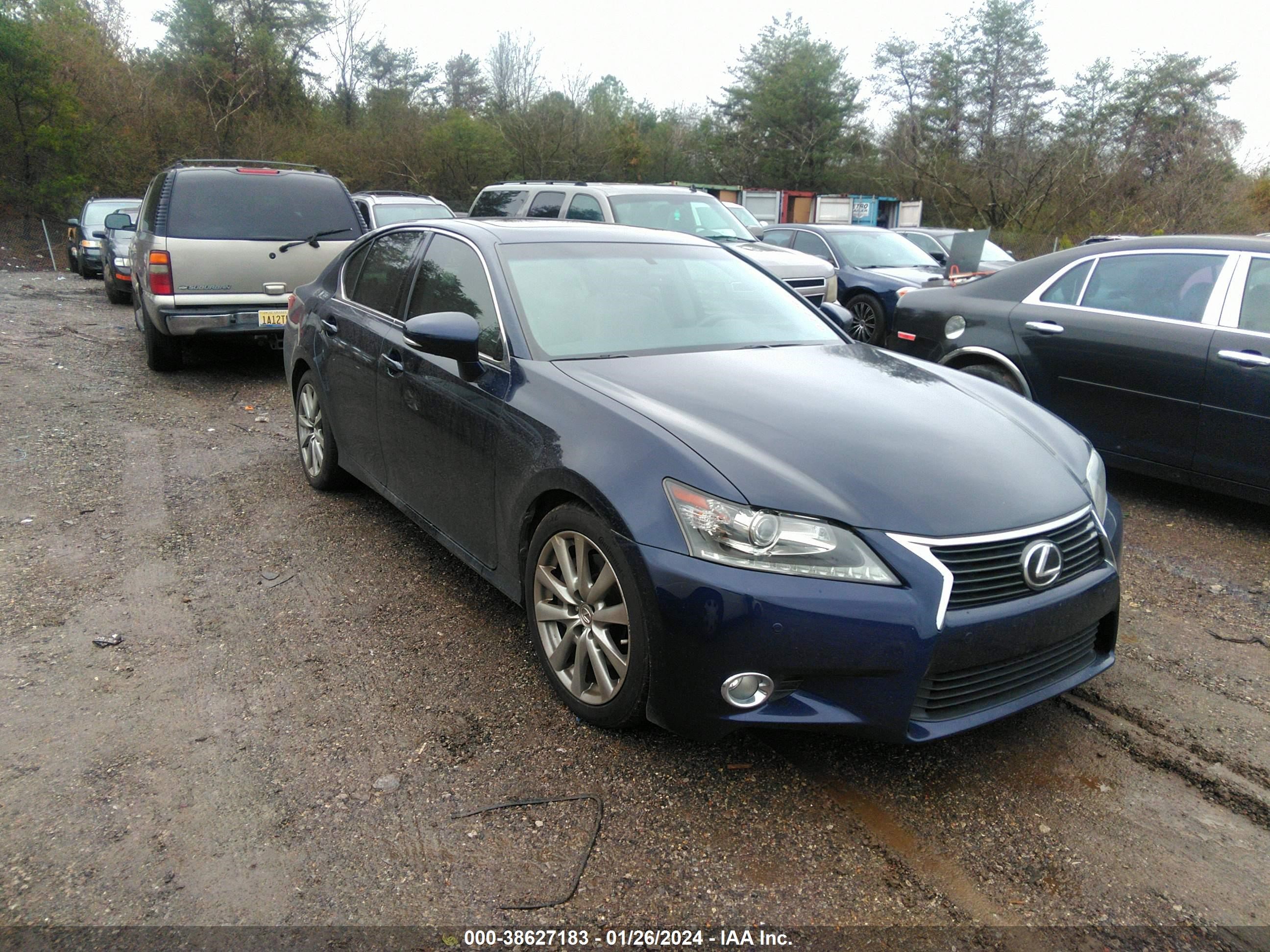 LEXUS GS 2013 jthbe1bl0d5027701