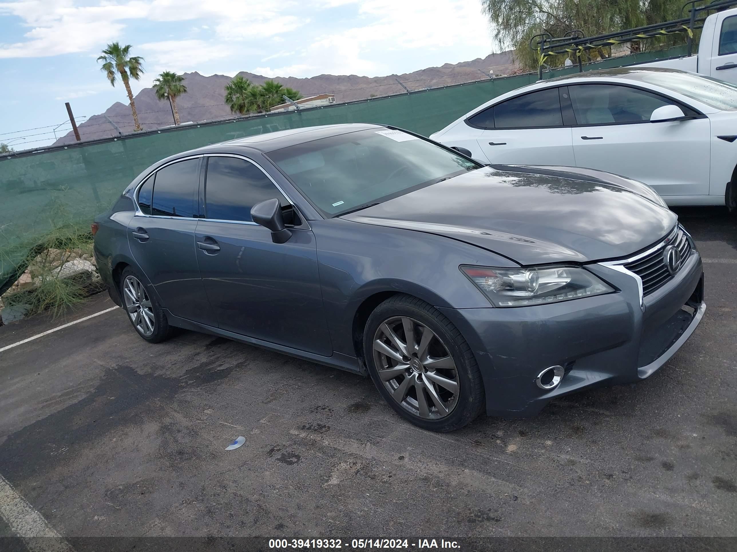 LEXUS GS 2013 jthbe1bl2d5003822