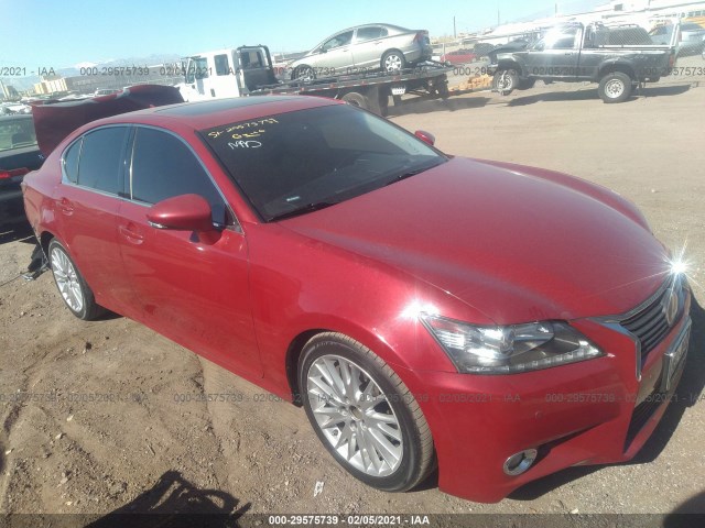 LEXUS GS 350 2013 jthbe1bl4d5001554