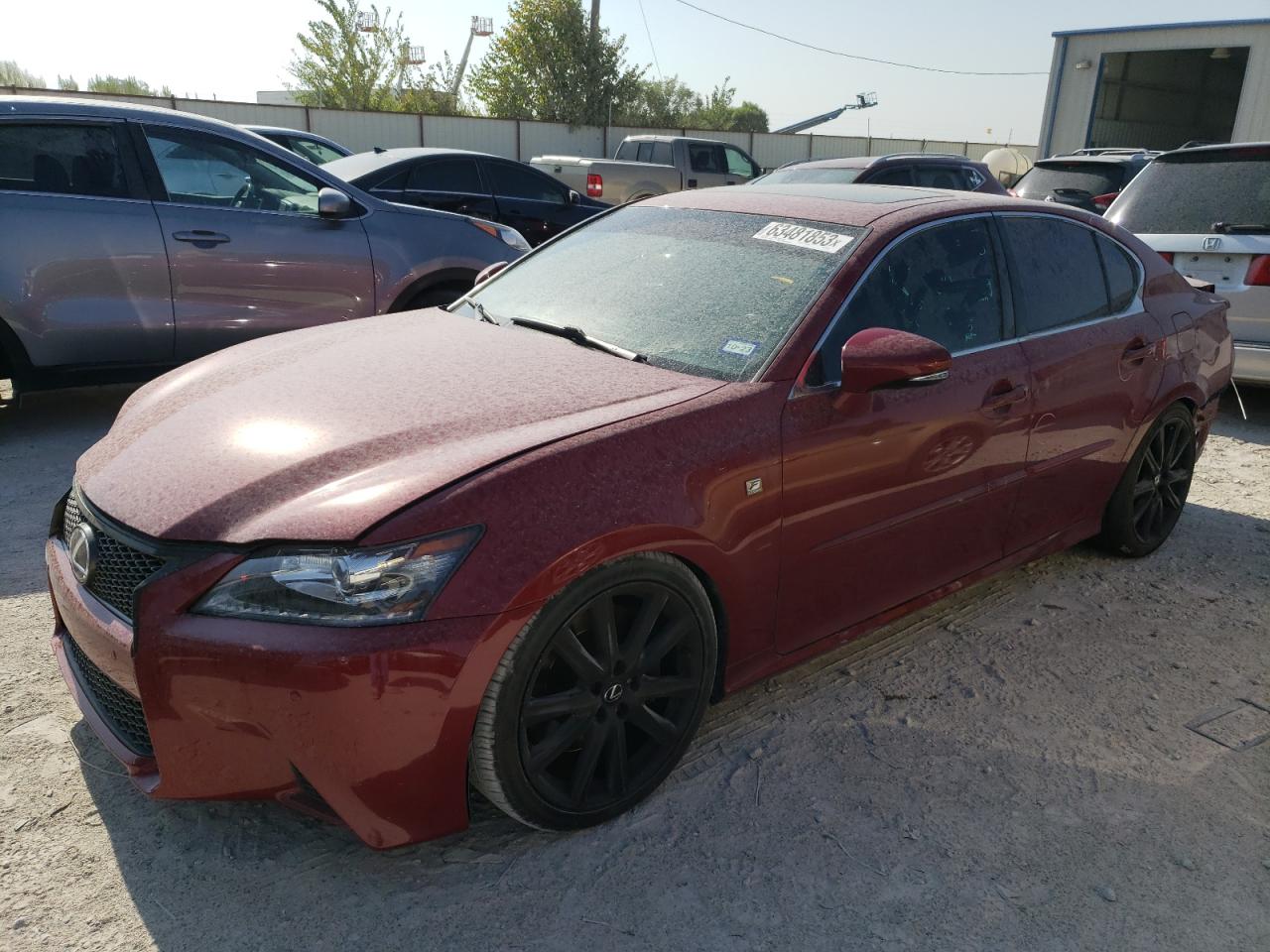 LEXUS GS 2013 jthbe1bl6d5011244