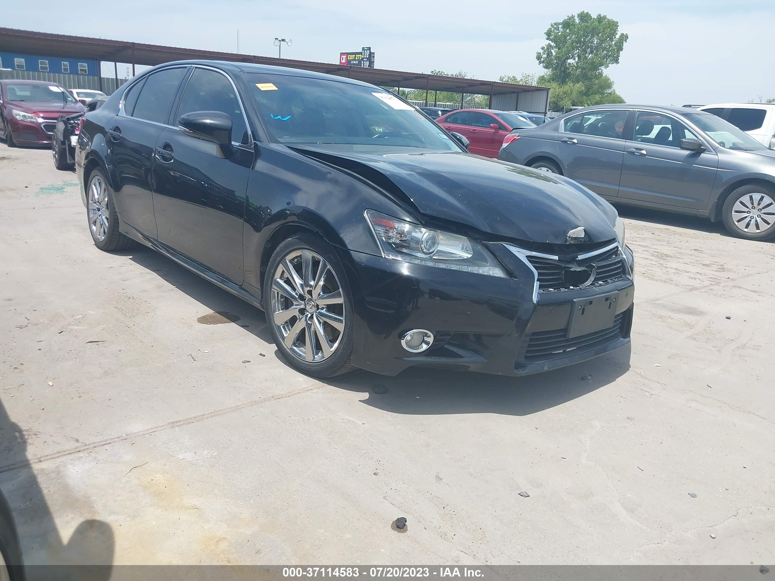 LEXUS GS 2013 jthbe1bl7d5025072