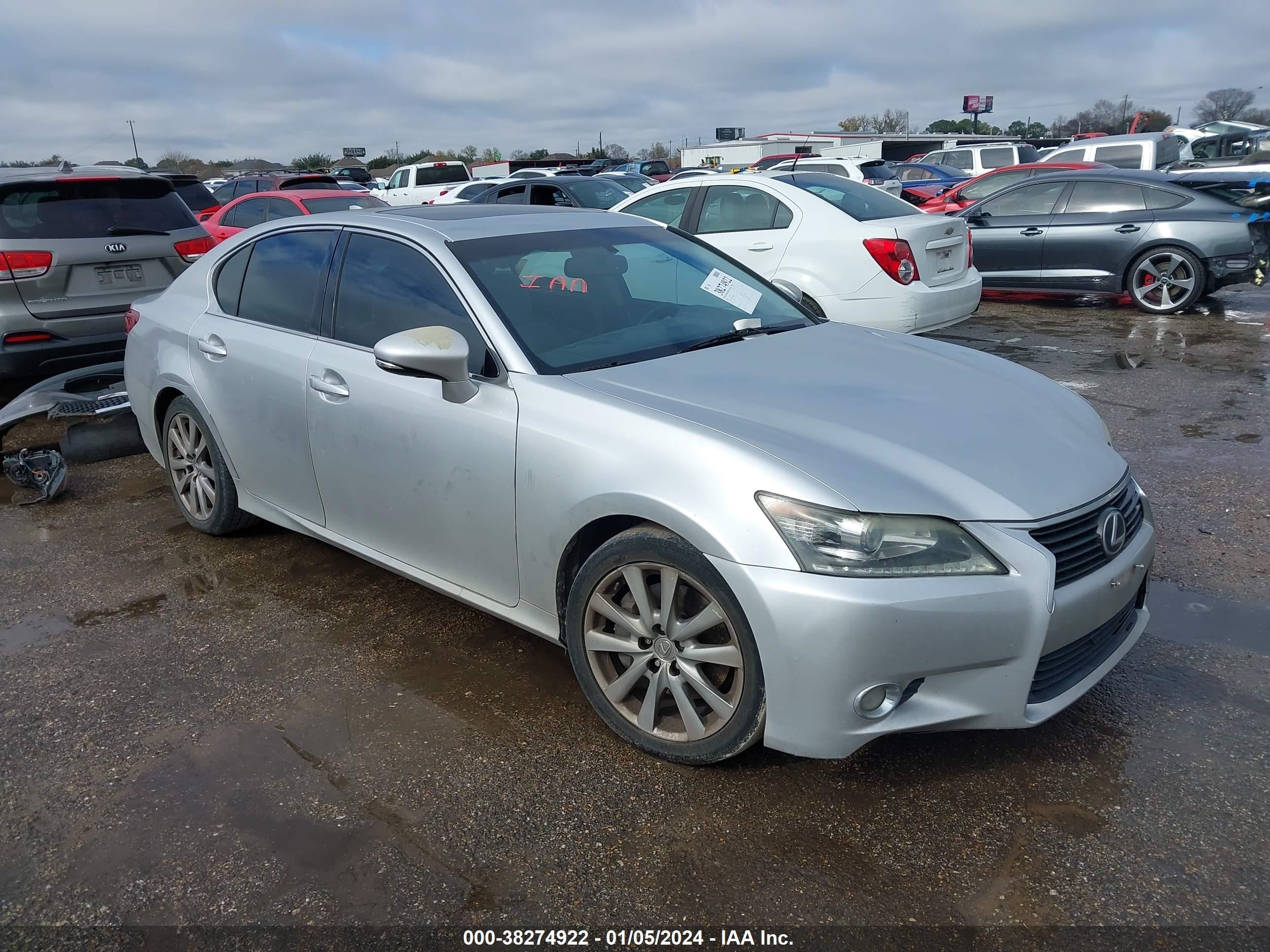 LEXUS GS 2015 jthbe1bl7fa000988