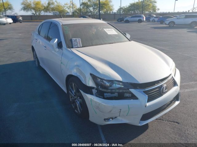 LEXUS GS 2013 jthbe1bl9d5026661