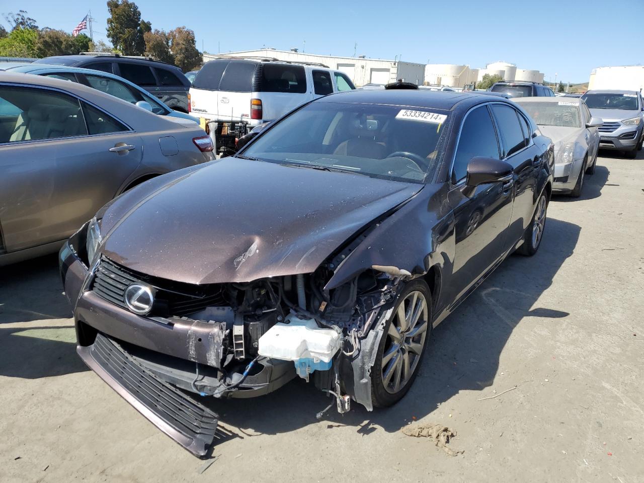 LEXUS GS 2014 jthbe1blxe5035239