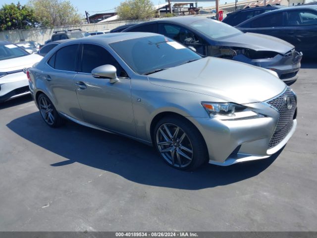 LEXUS IS 2016 jthbe1d21g5028218