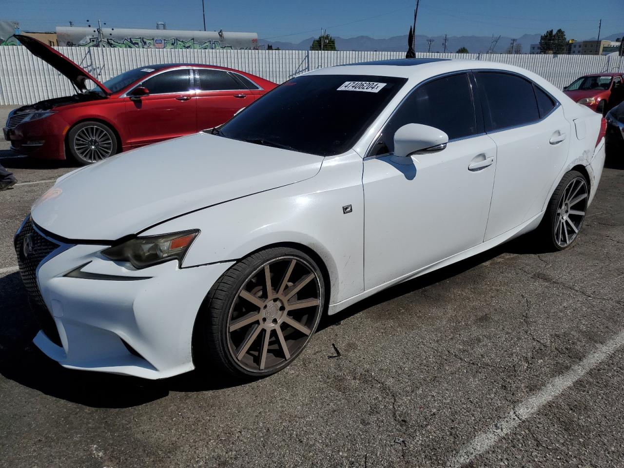 LEXUS IS 2014 jthbe1d25e5012486