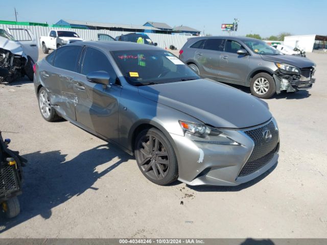 LEXUS IS 2016 jthbe1d25g5025144