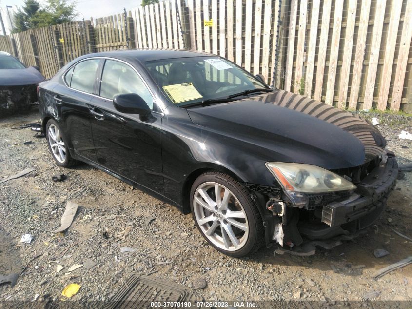 LEXUS IS 2007 jthbe262075017066