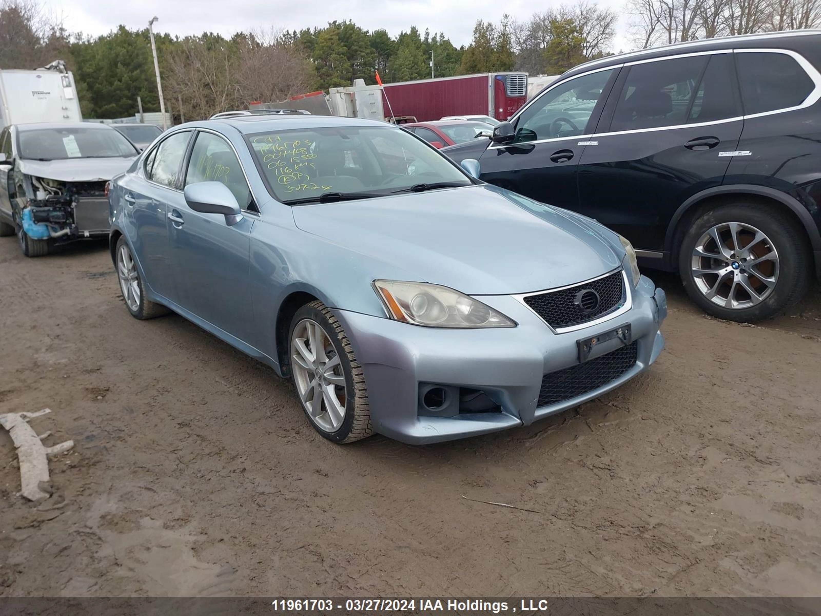 LEXUS IS 2006 jthbe262362004408