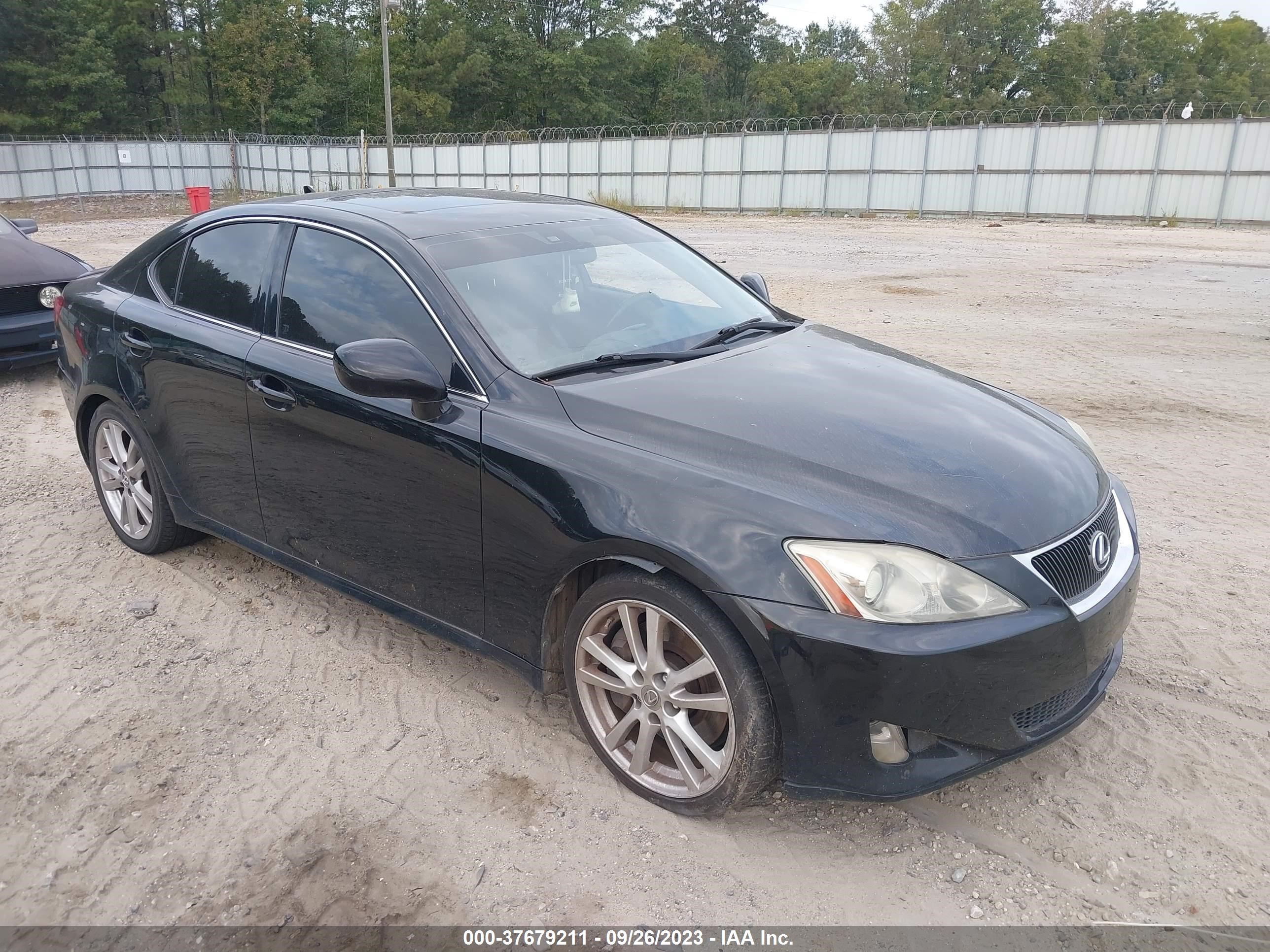 LEXUS IS 2007 jthbe262375014596