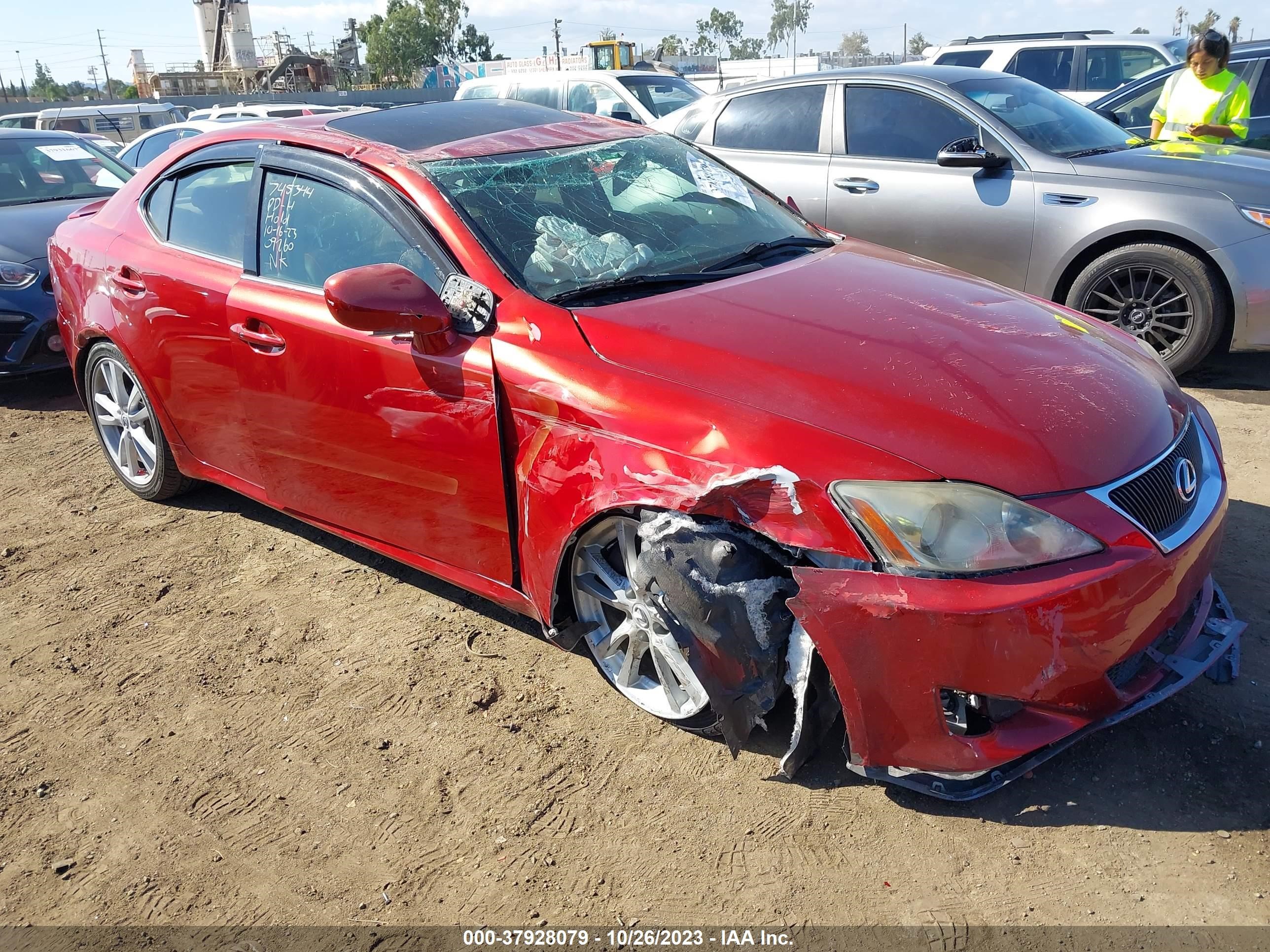 LEXUS IS 2007 jthbe262475015434