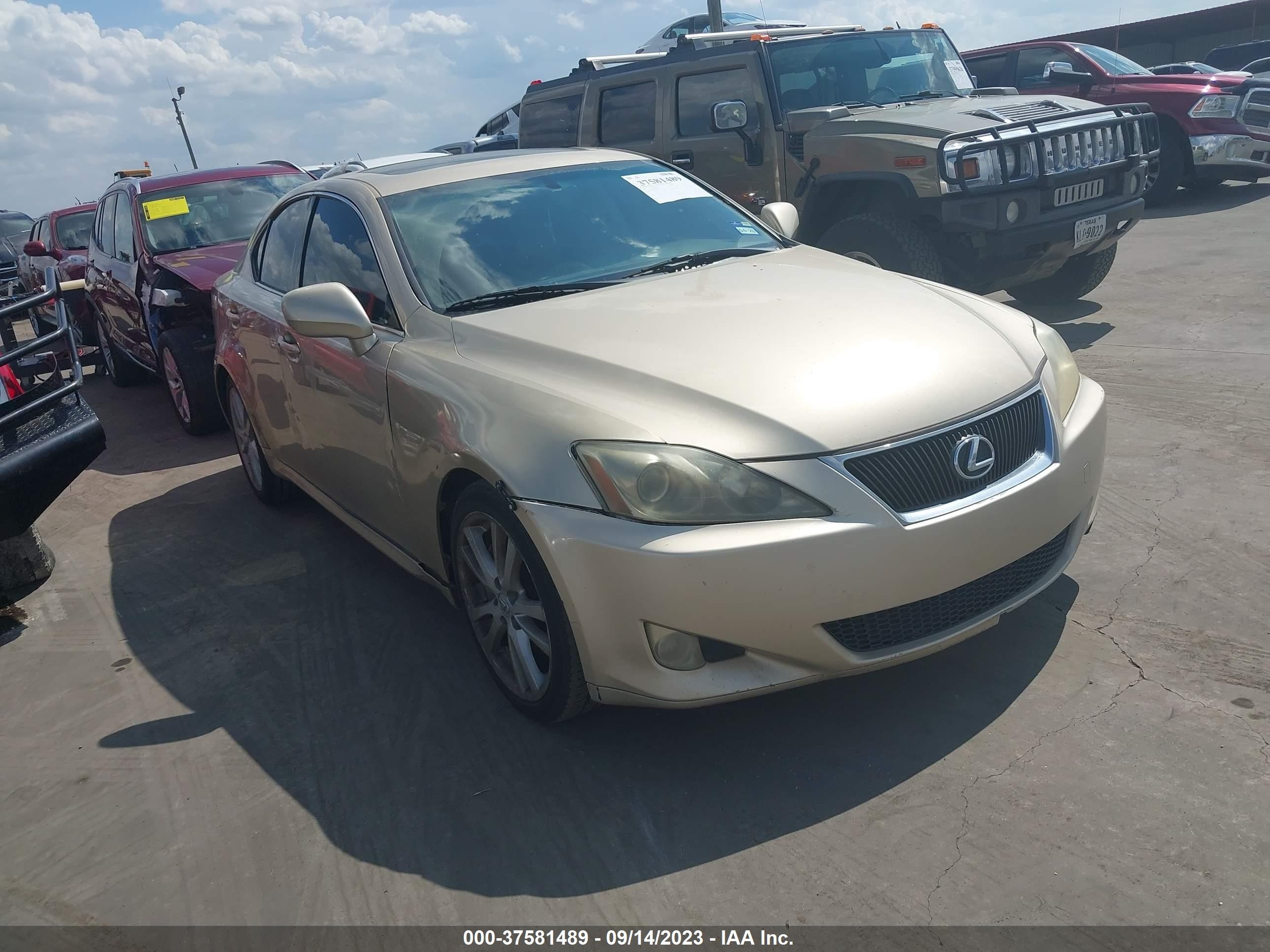 LEXUS IS 2006 jthbe262665001579