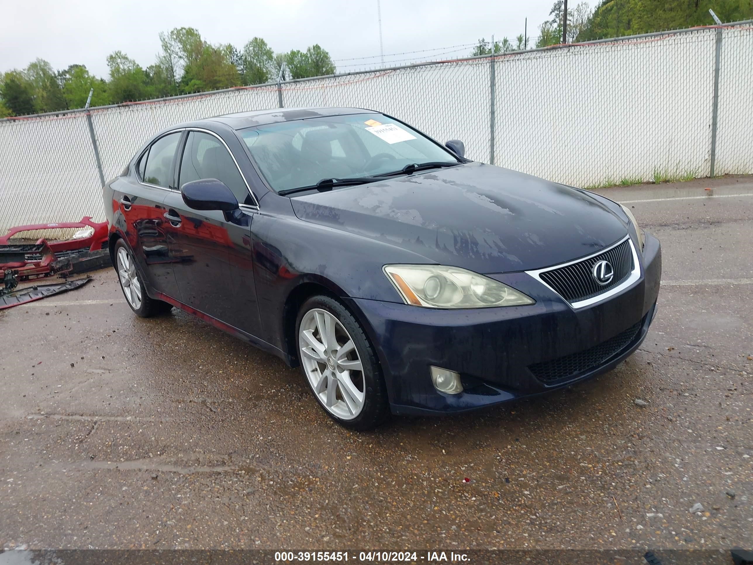 LEXUS IS 2007 jthbe262672009264