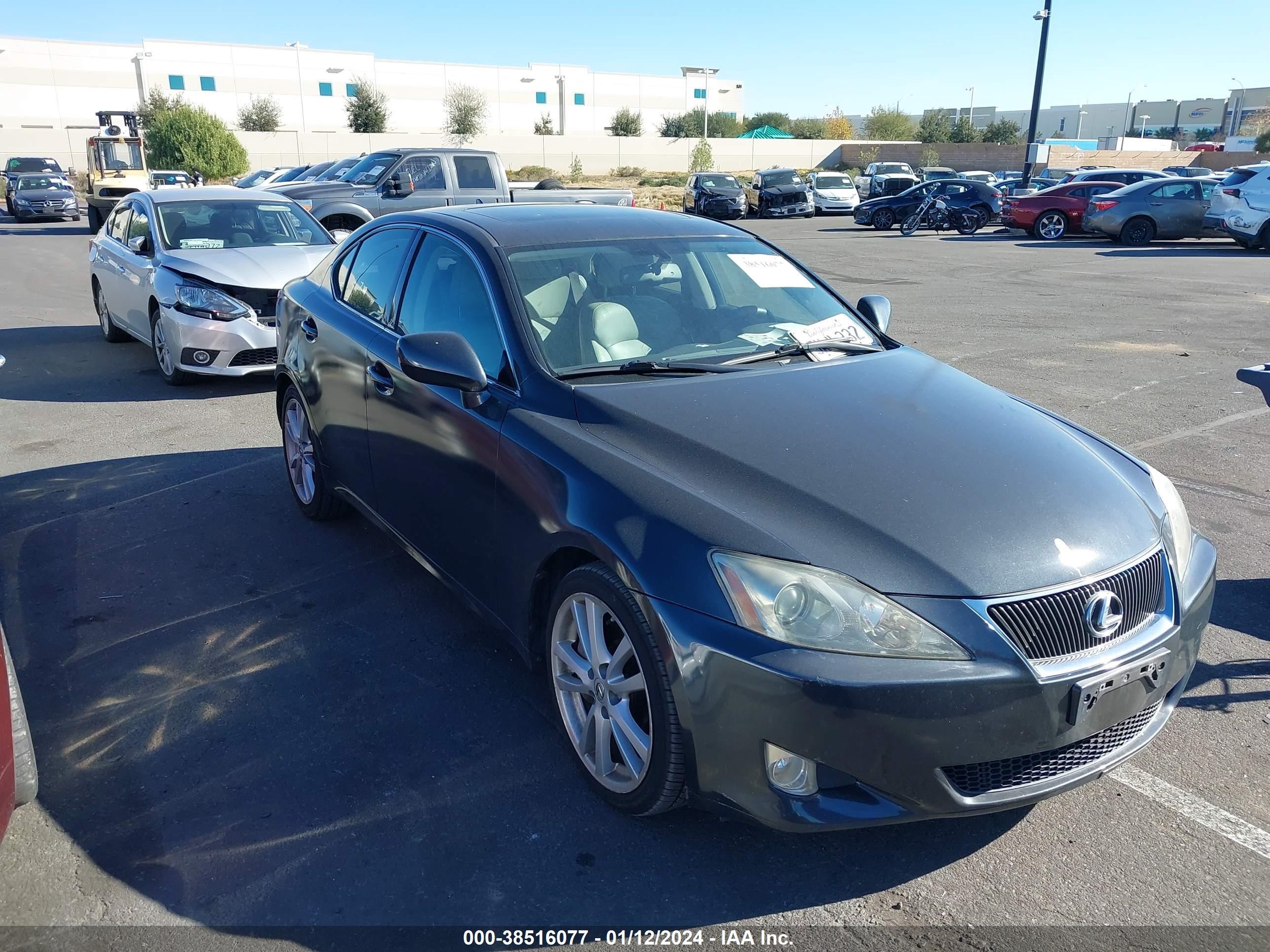 LEXUS IS 2007 jthbe262875012147