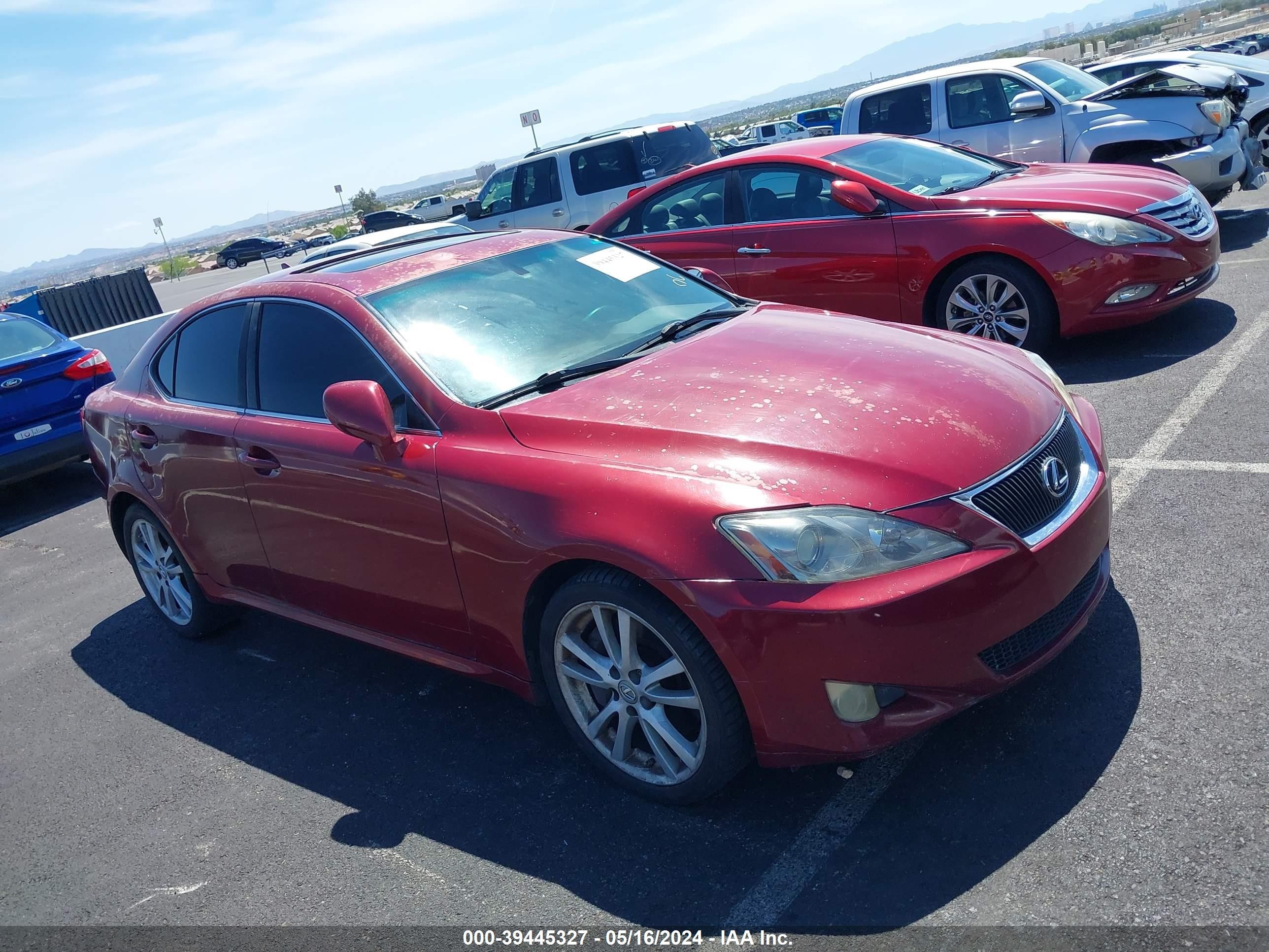 LEXUS IS 2007 jthbe262972009677