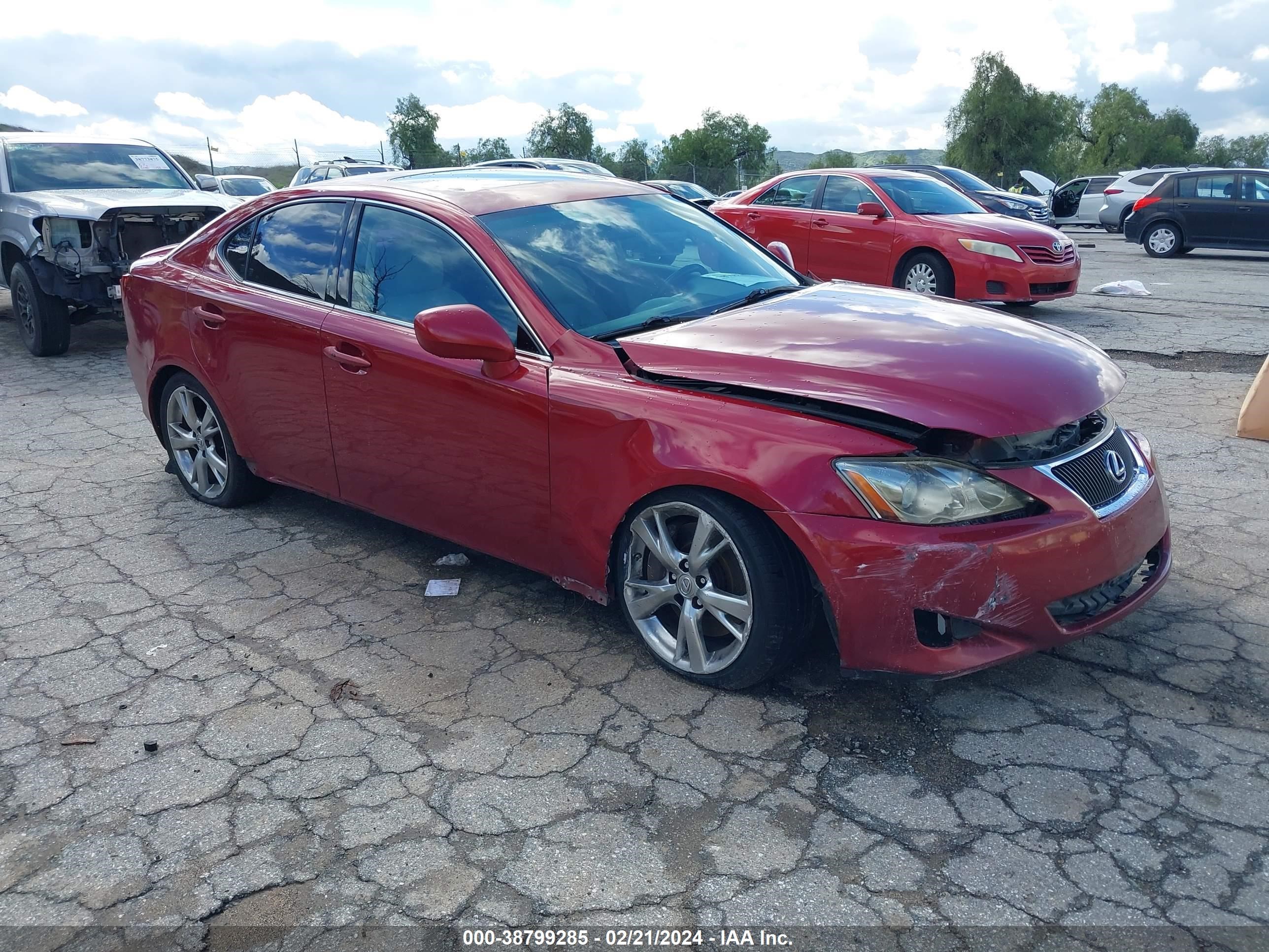 LEXUS IS 2006 jthbe262x65010060