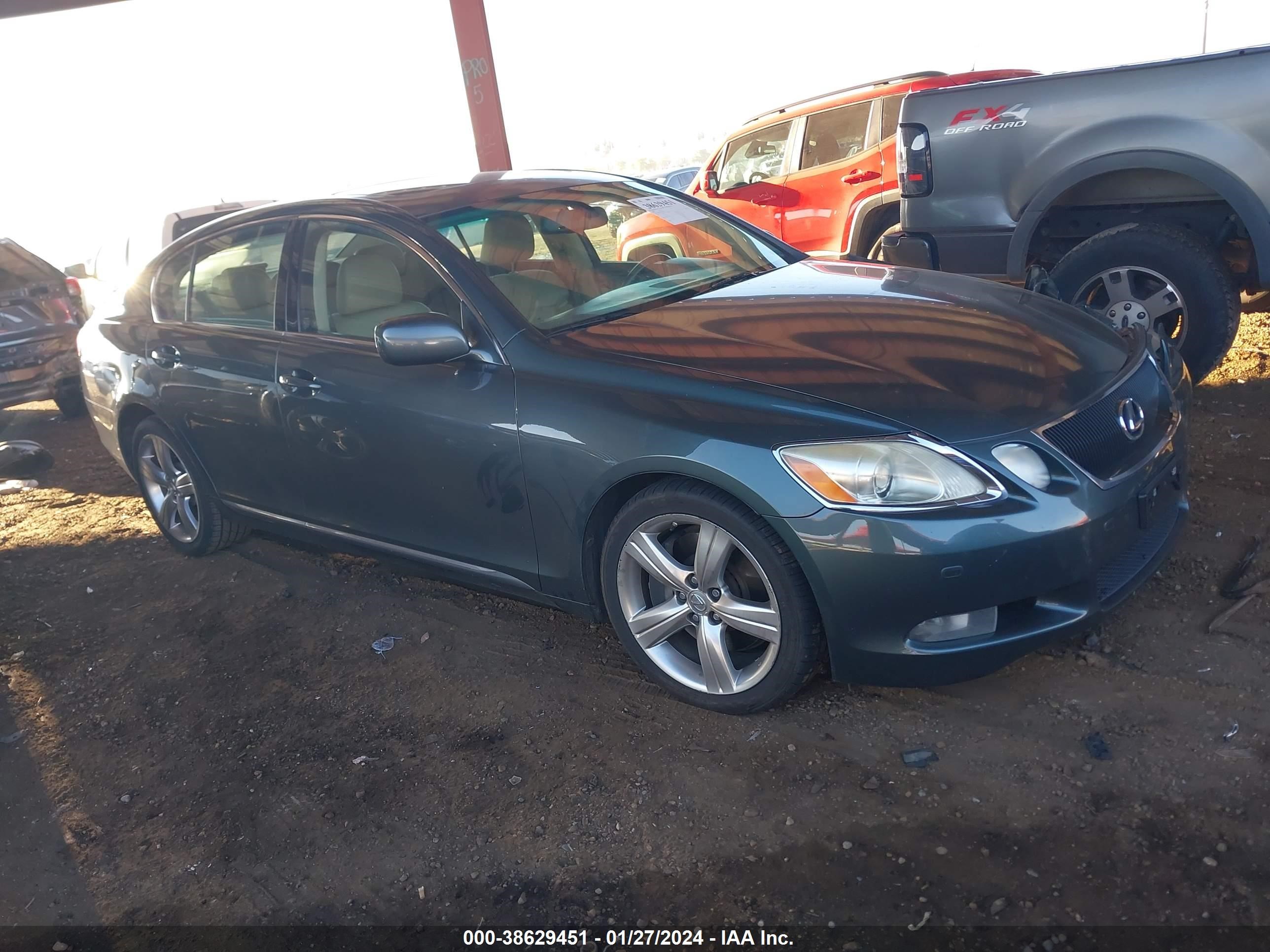 LEXUS GS 2007 jthbe96s070025089