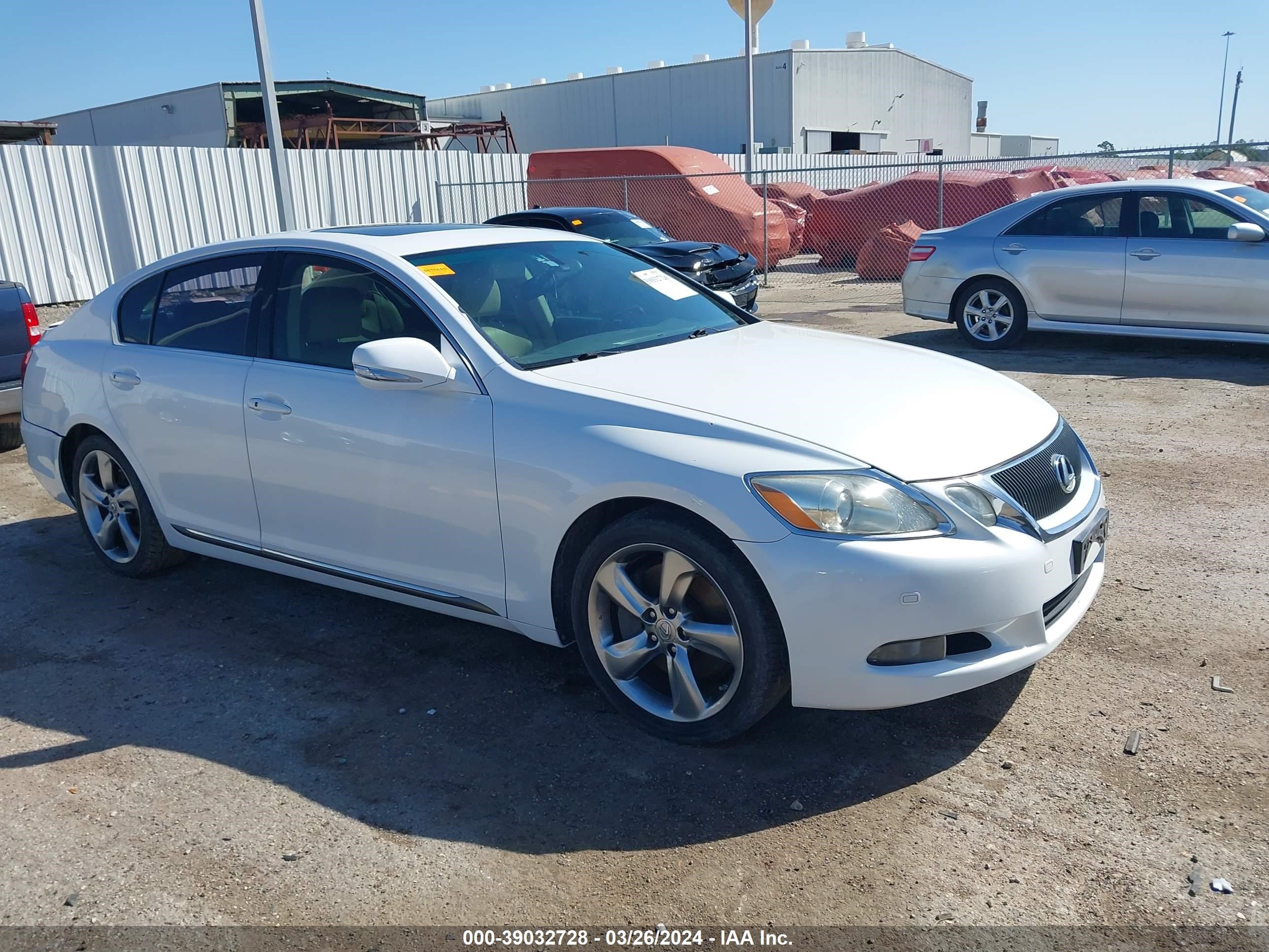 LEXUS GS 2009 jthbe96s090043837