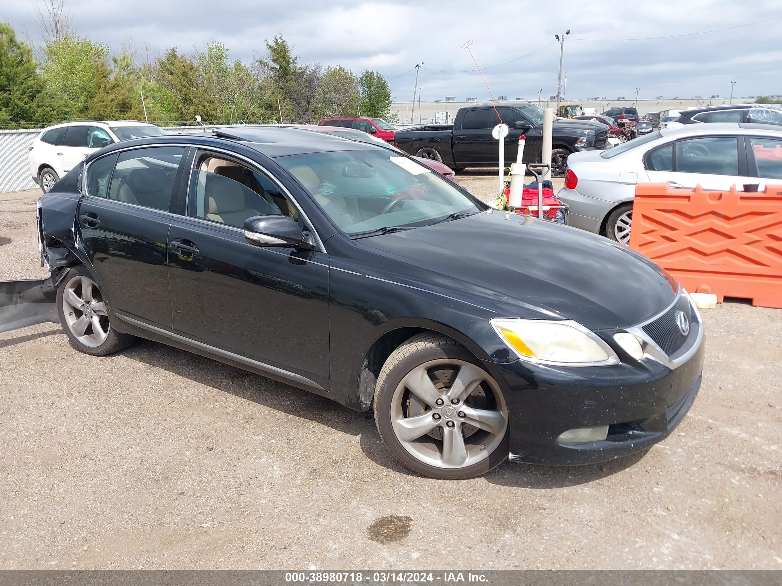 LEXUS GS 2008 jthbe96s180032702