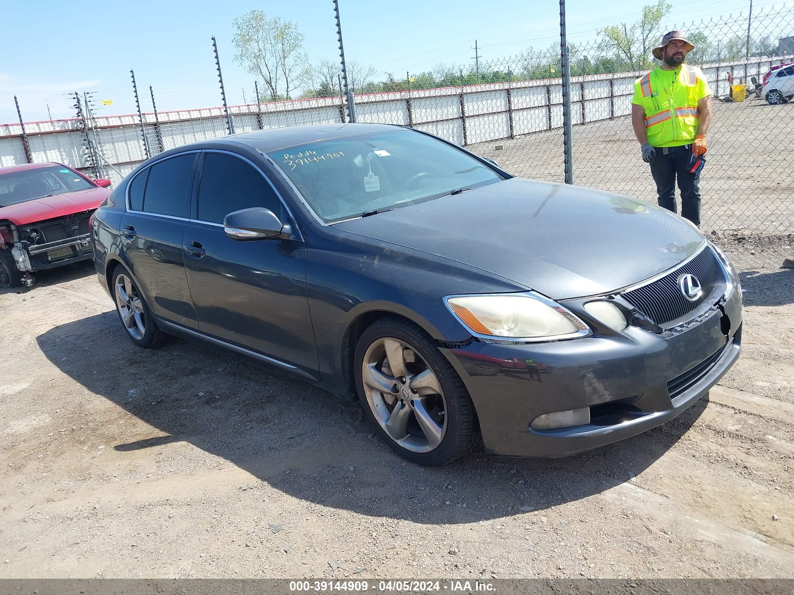 LEXUS GS 2009 jthbe96s190044091