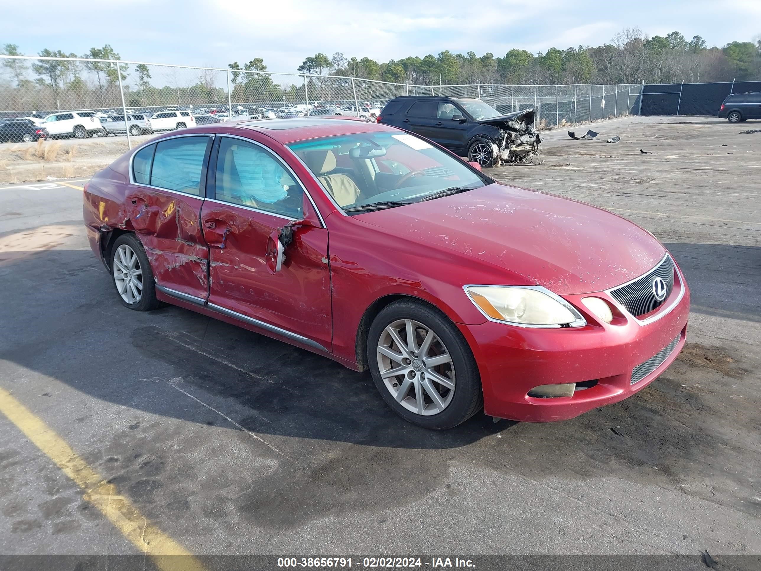 LEXUS GS 2007 jthbe96s370009369