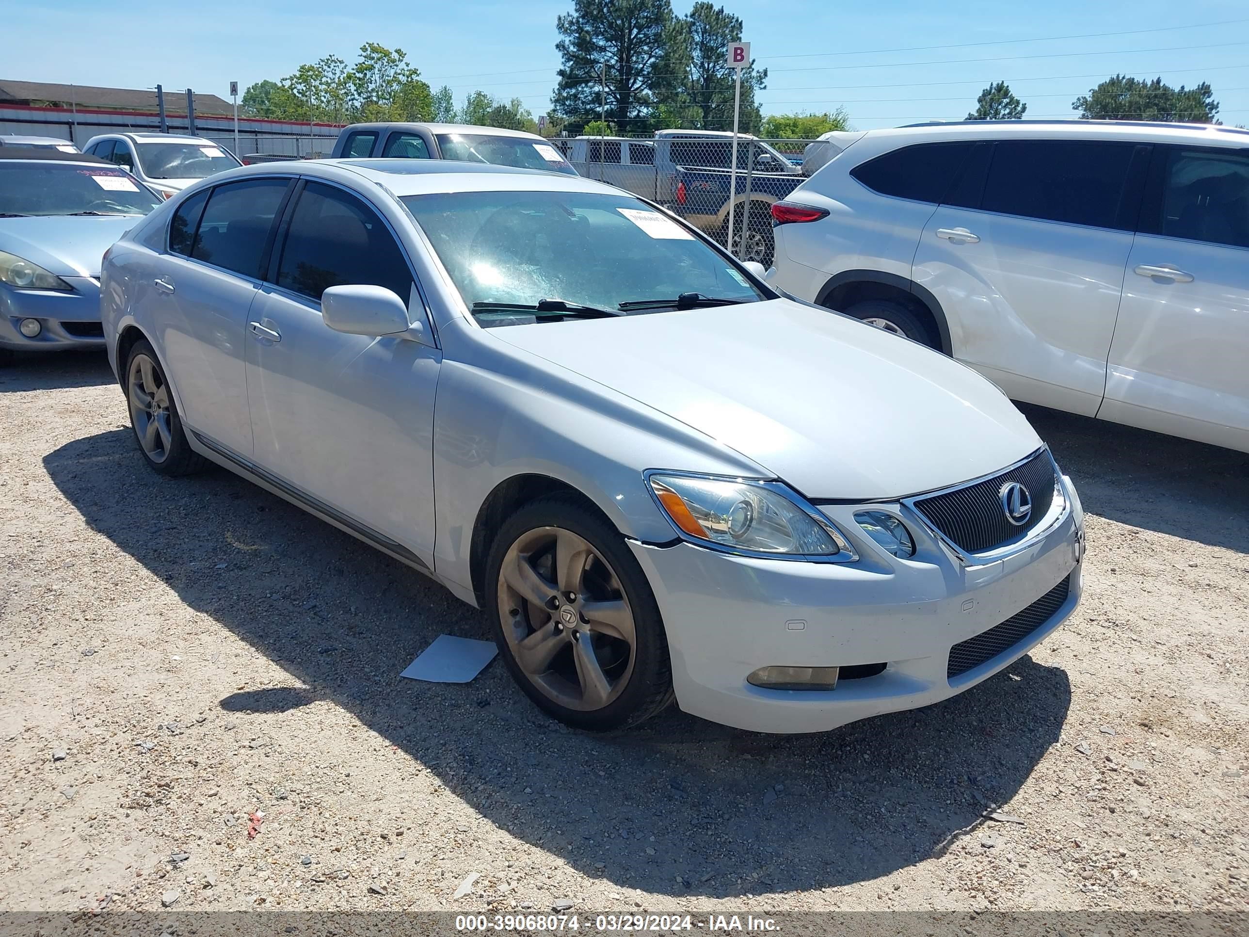 LEXUS GS 2007 jthbe96s370022672