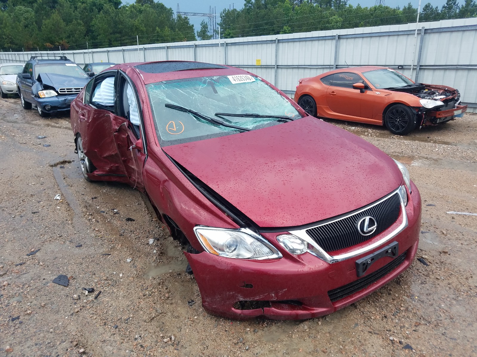 LEXUS GS 350 2008 jthbe96s480031818