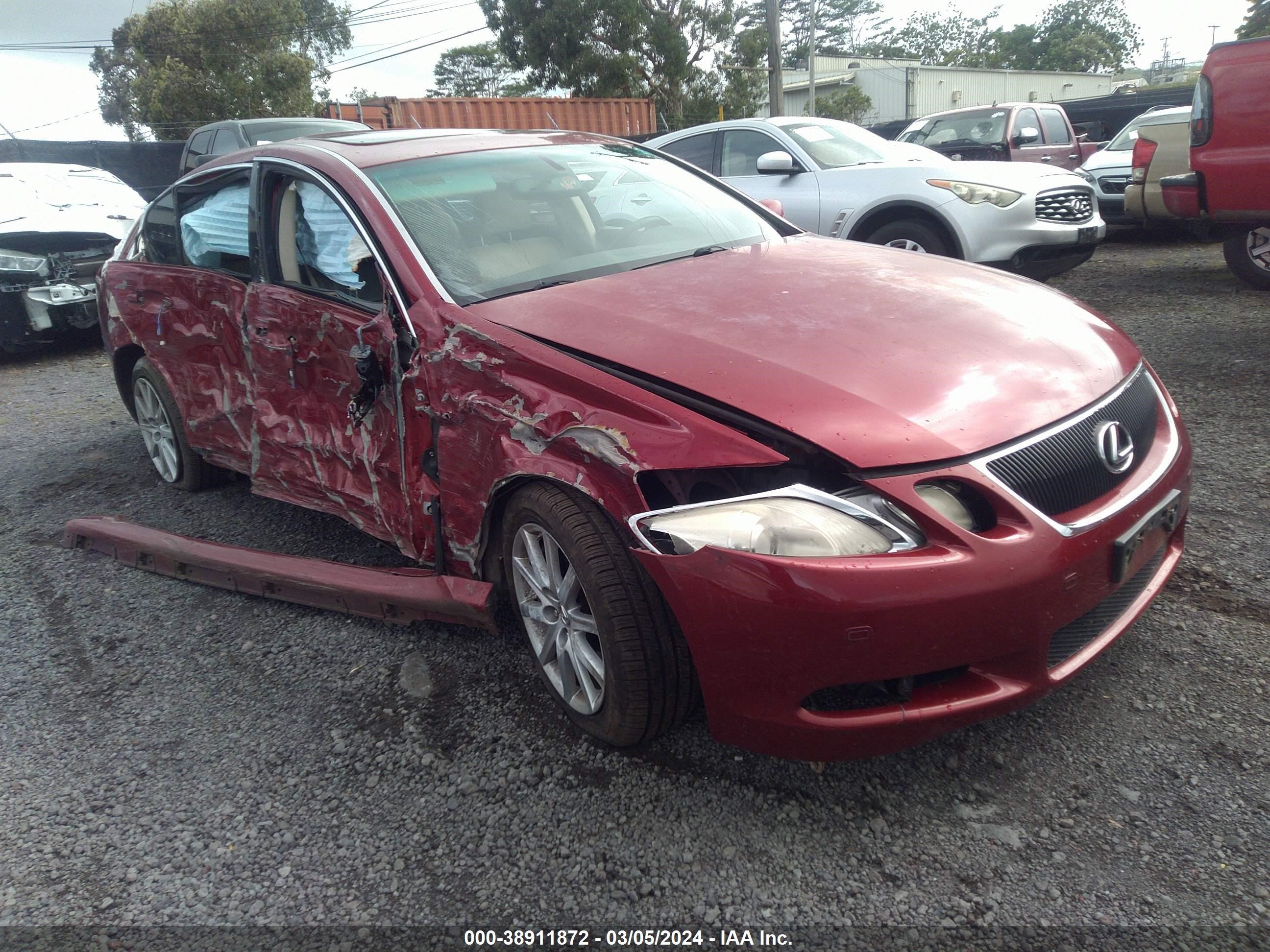 LEXUS GS 2007 jthbe96s570023824