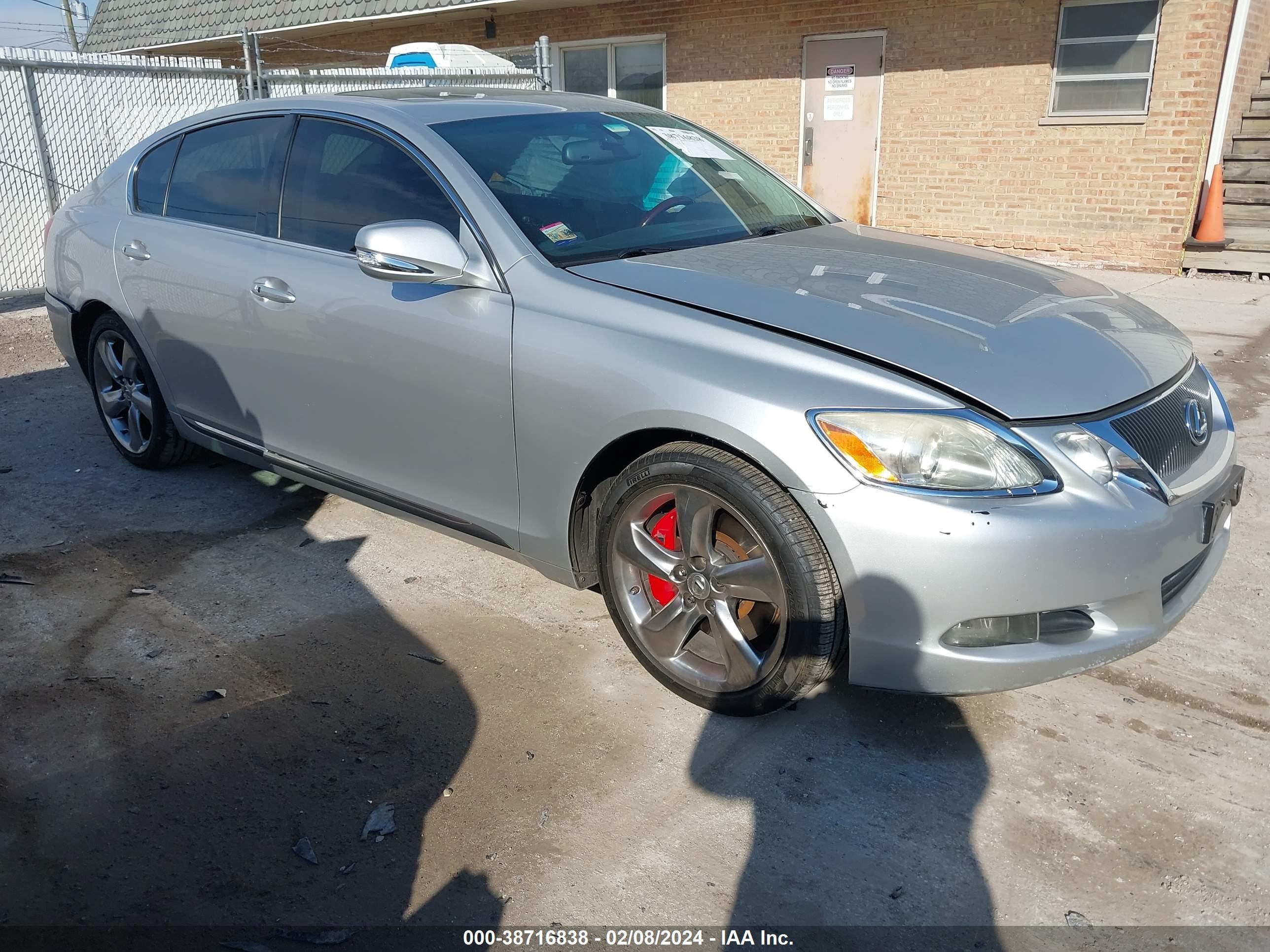 LEXUS GS 2008 jthbe96s580028426