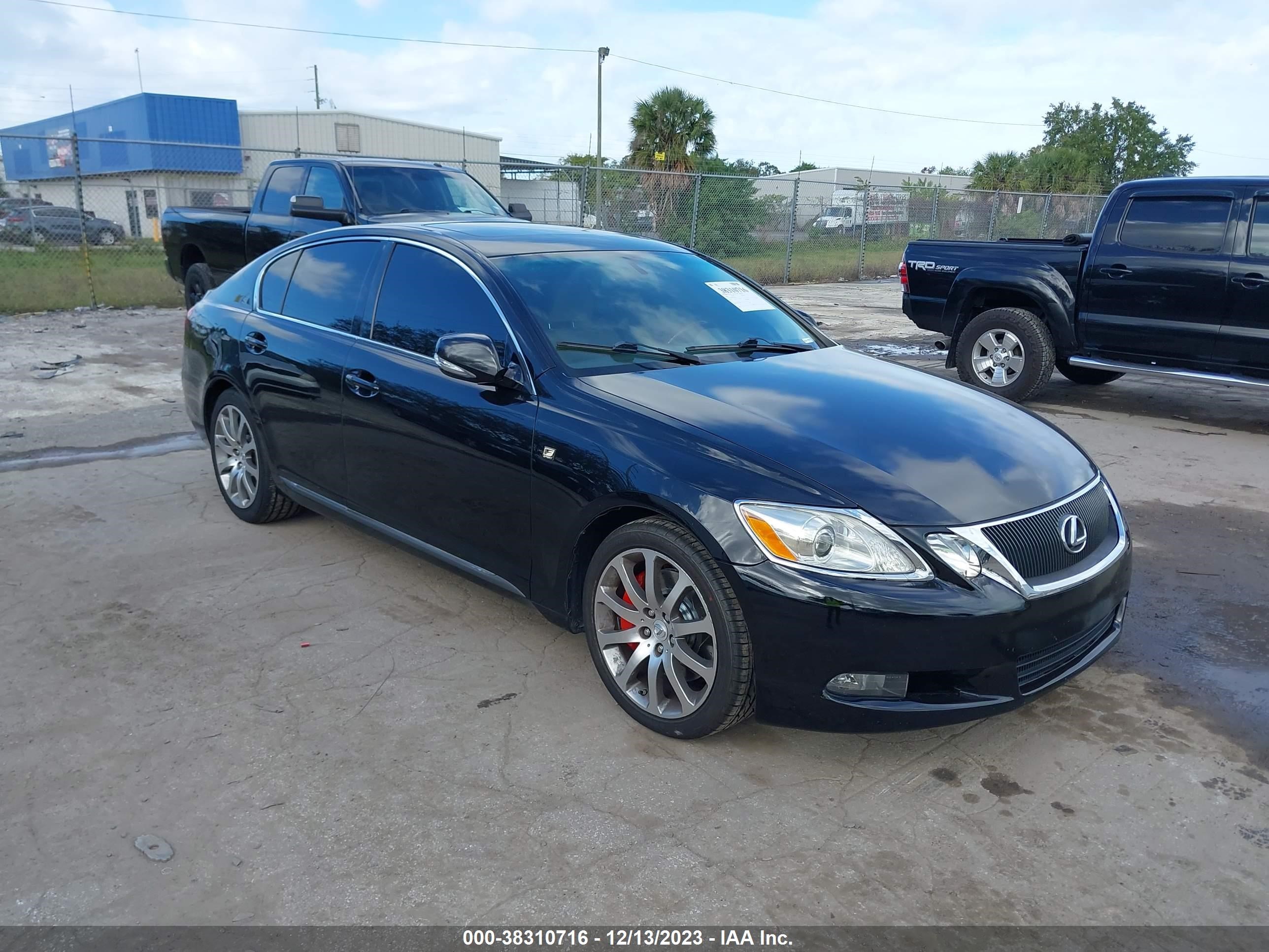 LEXUS GS 2008 jthbe96s580038017