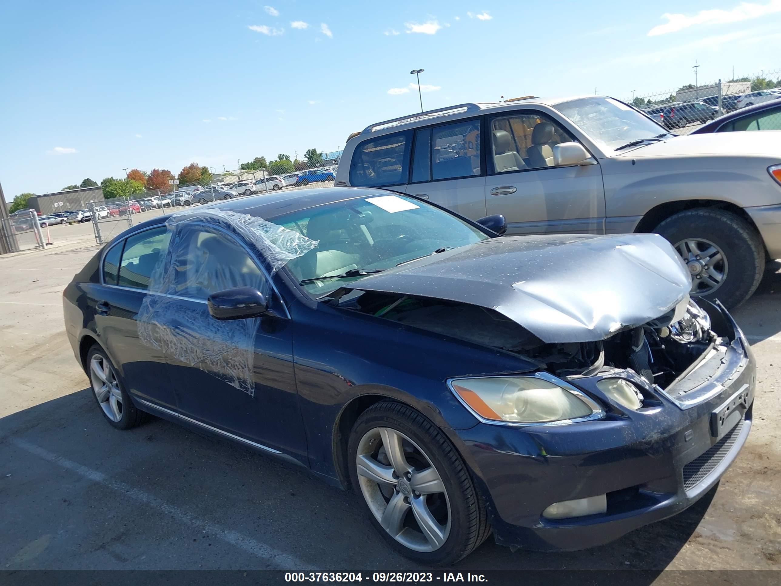 LEXUS GS 2007 jthbe96s670022603