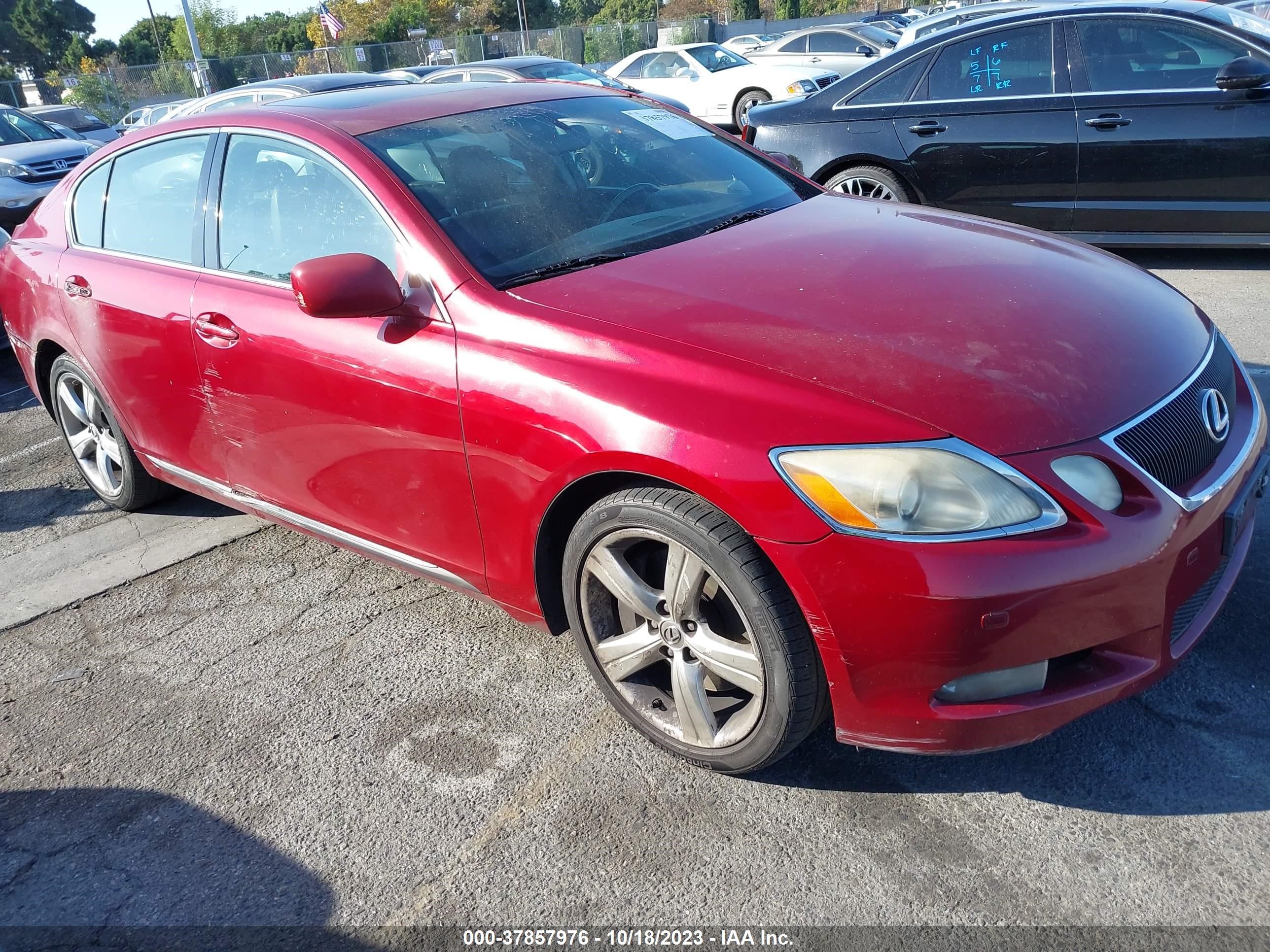 LEXUS GS 2007 jthbe96s870026264