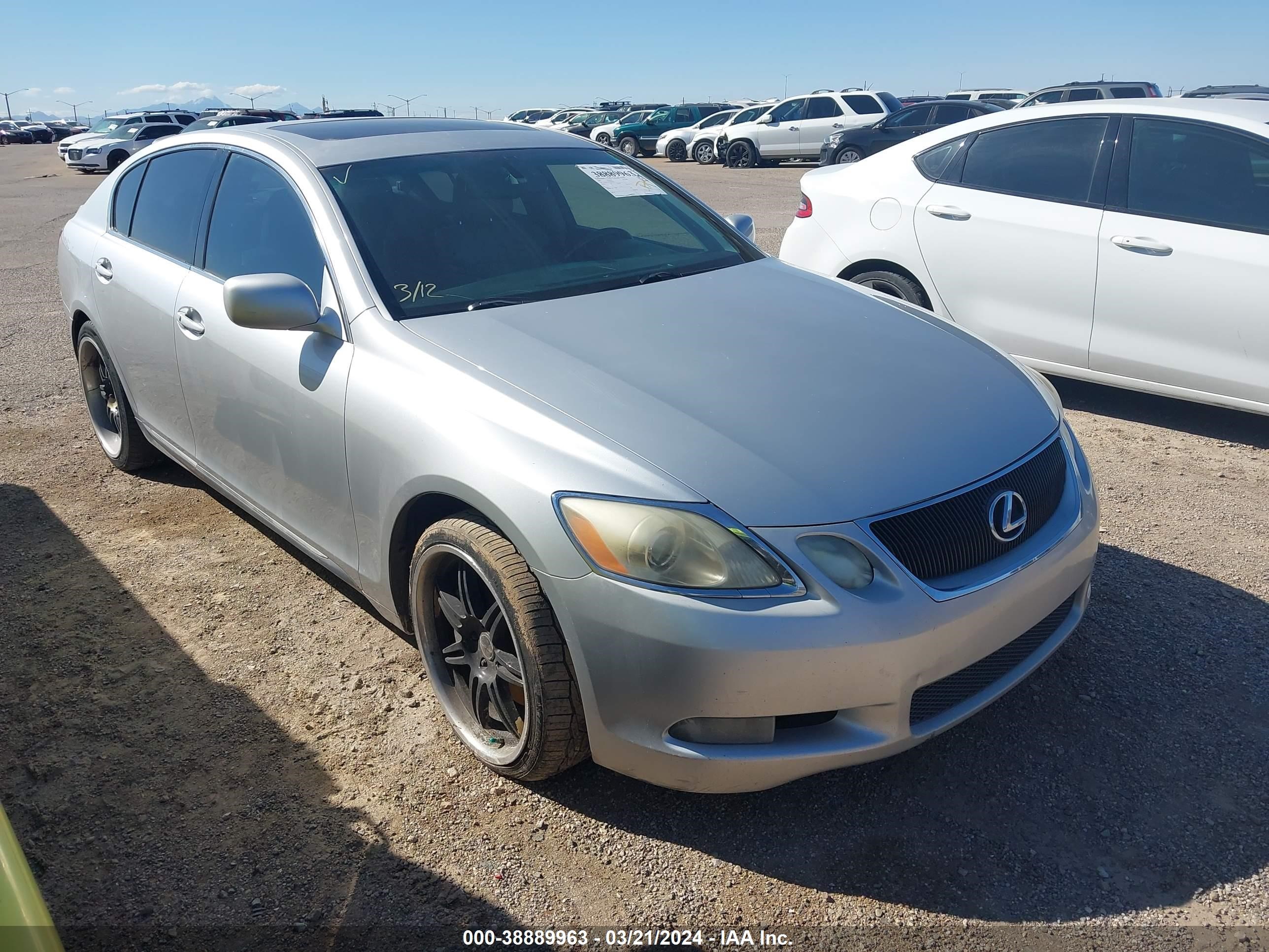 LEXUS GS 2007 jthbe96s970021736